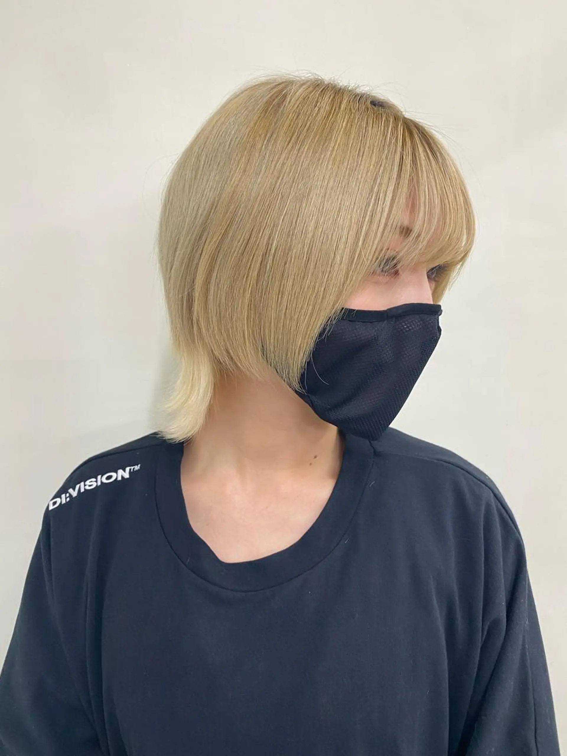 ショート カラー エクステ ウルフカット カット エクステ レイヤー/ウルフエク テブリーチ磯部ユズキのヘアスタイル