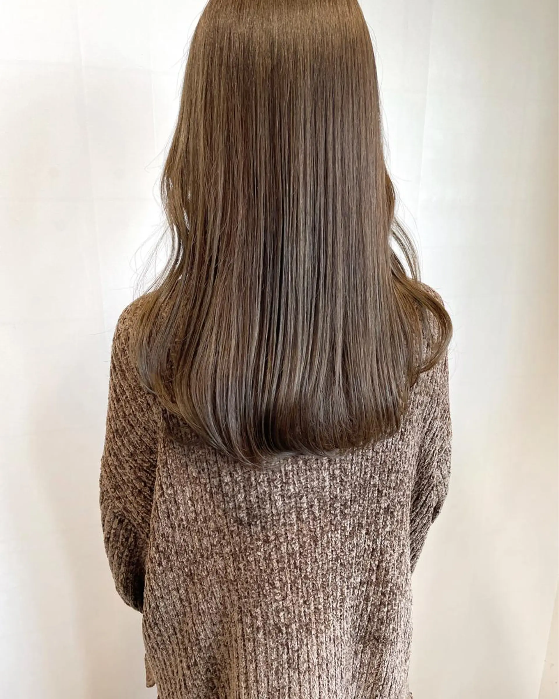 セミロング カラー ヘアアレンジ ヘアカラー 徳永 実沙のヘアスタイル