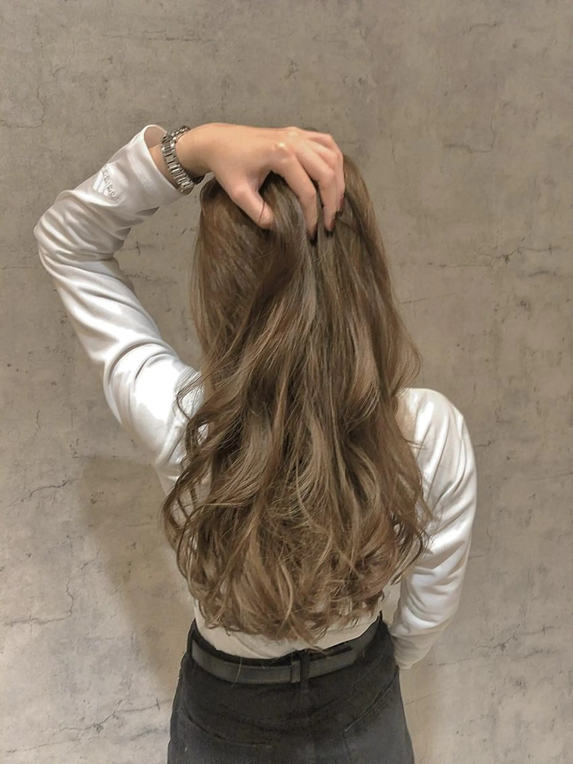 ロング ✨艶感/透け感✨Sherry所属・艶髪/ハイトーン Sherryのヘアスタイル