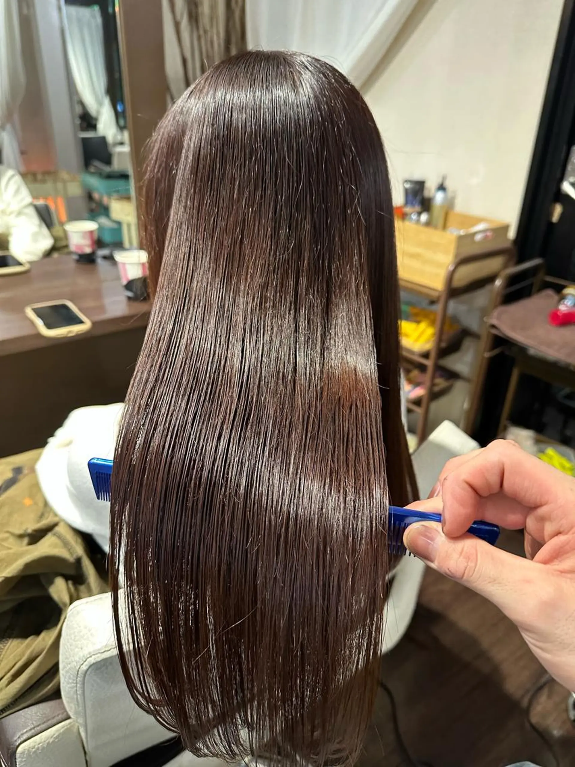ロング カラー カット ヘアカラー トリートメント ヘッドスパ youres hair 東口店所属・🌸ULTOWA🌸 髪質改善/縮毛/店長のヘアスタイル