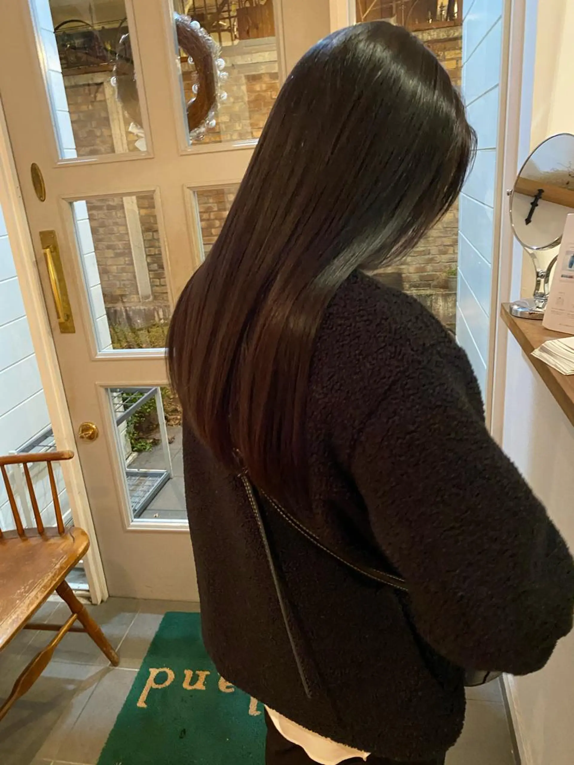 ロング カラー 店長　ショート& パーマ　坂本のヘアスタイル