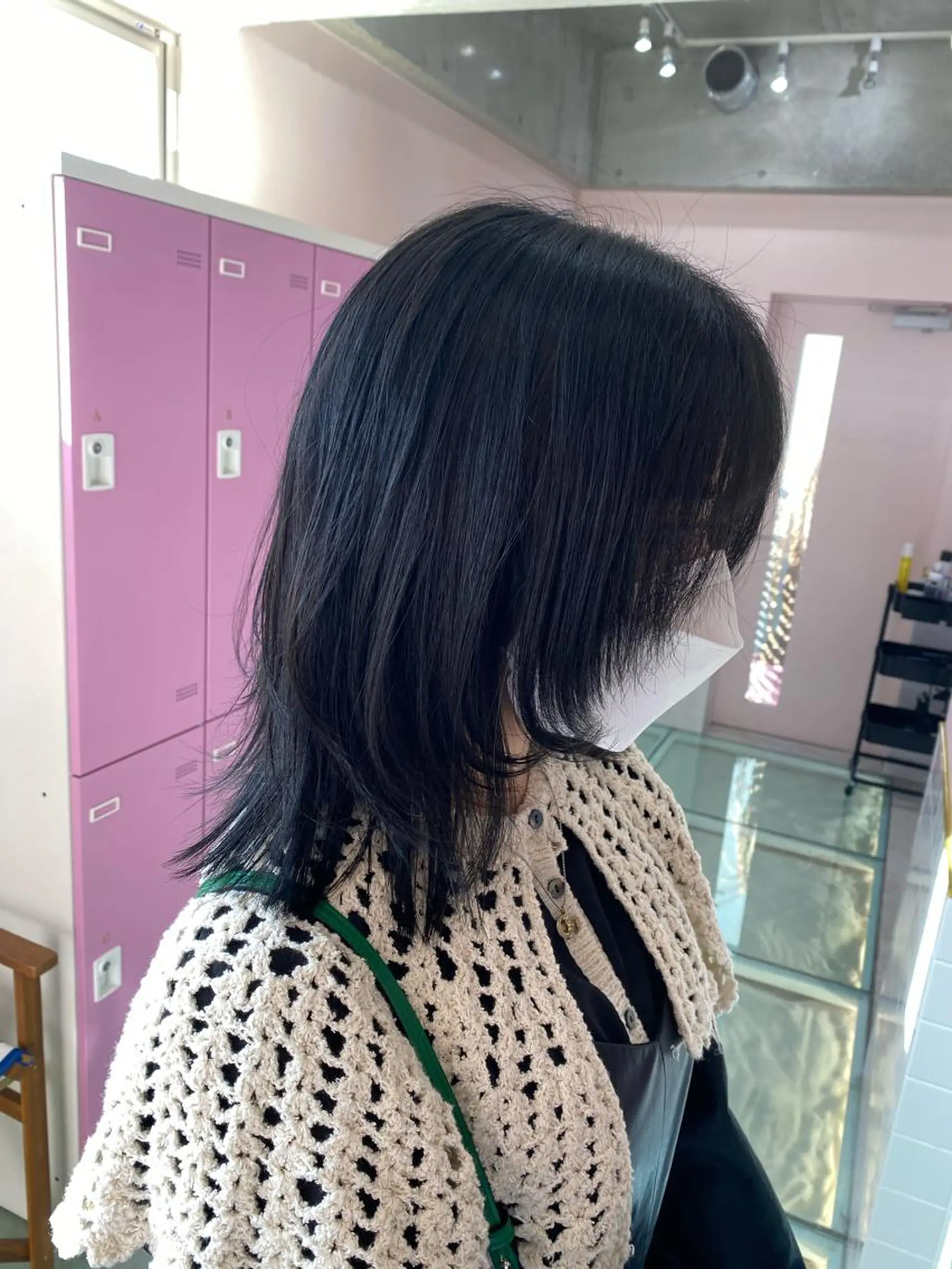 ミディアム カラー ヘアアレンジ カット ヘアカラー SALOWIN横浜所属・𓍯韓国style/ 髪質改善𓍯中村和希のヘアスタイル