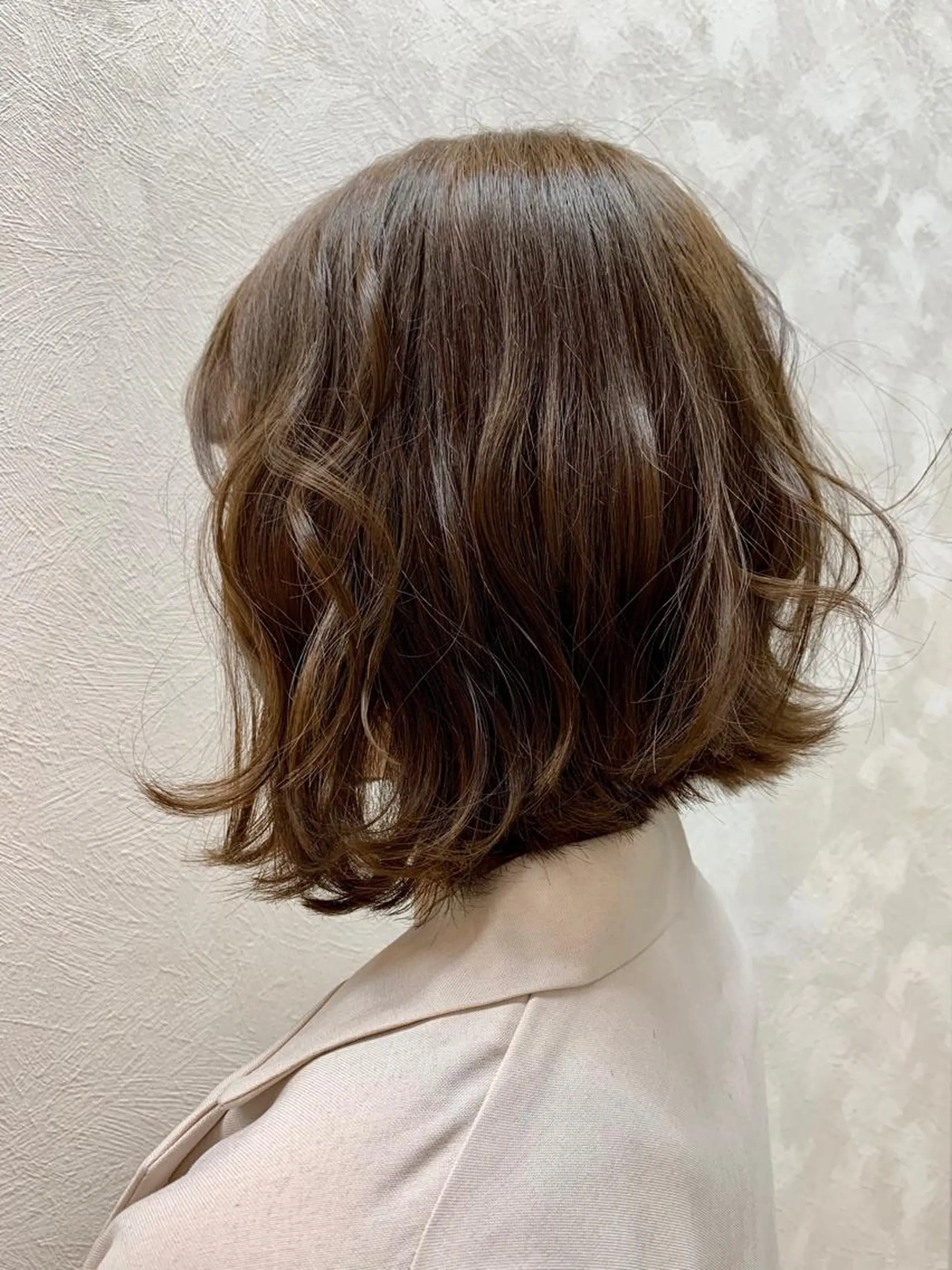 ショート 切りっぱなしボブ ボブ 加藤（旧姓　今竹） 遥花のヘアスタイル