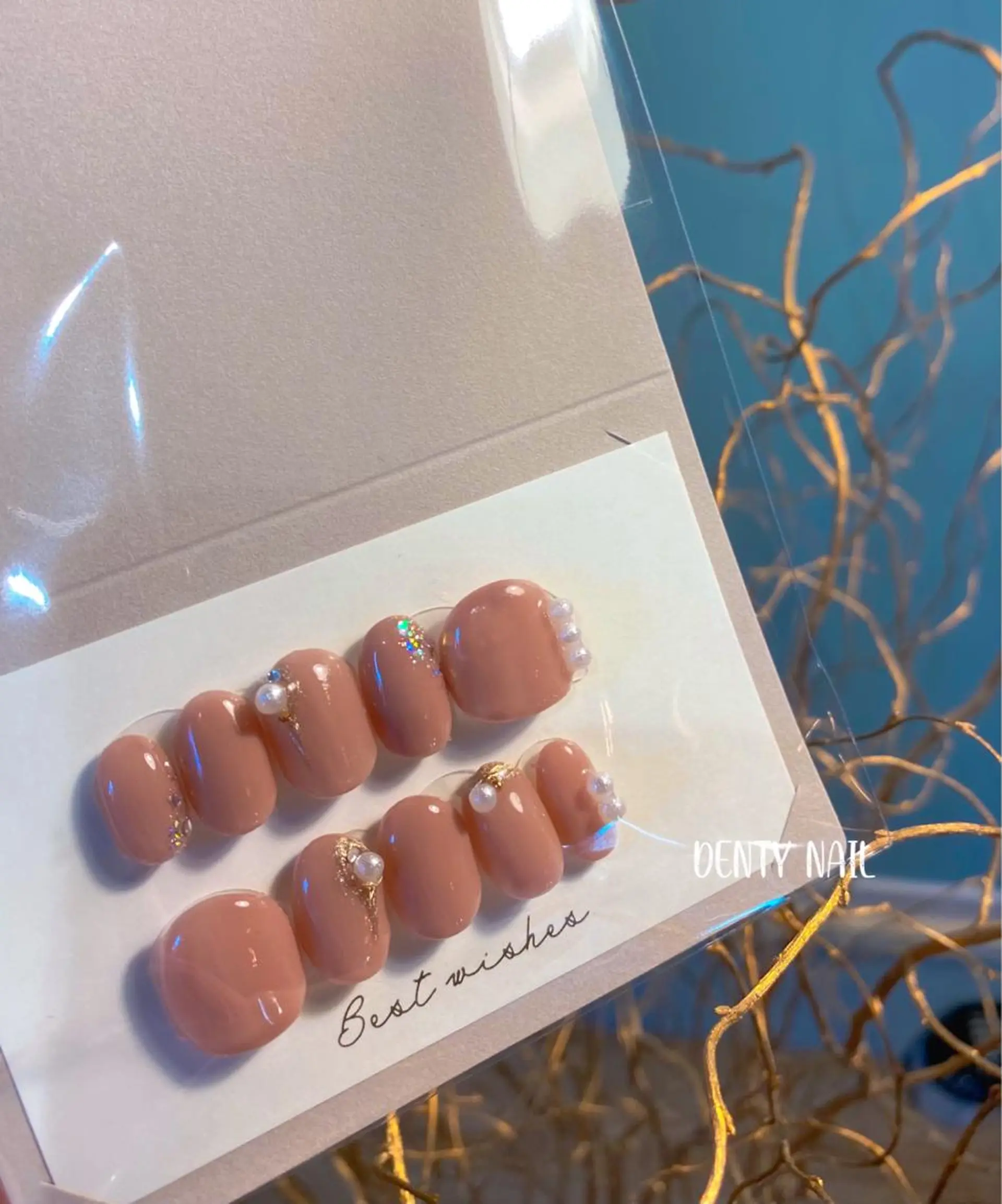 ネイル ショートネイル ハンドネイル DENTY NAIL所属・DENTY NAIL -ArtRoom-のネイルデザイン