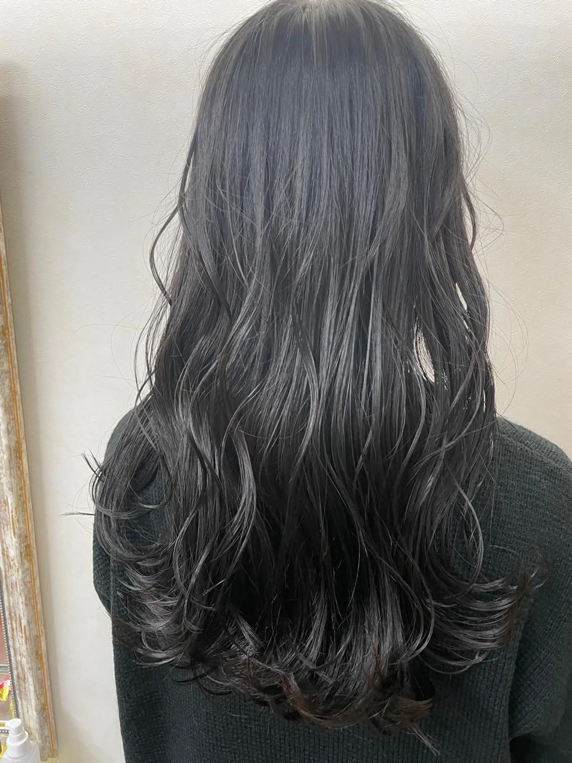 セミロング カラー ブルーカラー ブルージュ ヘアカラー トリートメント TOWA 野村　コウダイのヘアスタイル