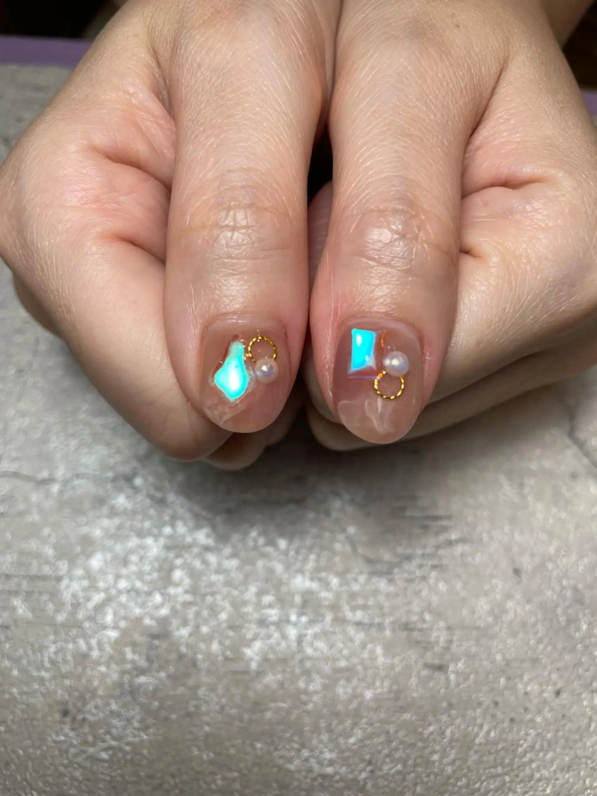 ネイル ハンドネイル ハンドケア Ami 🦥のネイルデザイン