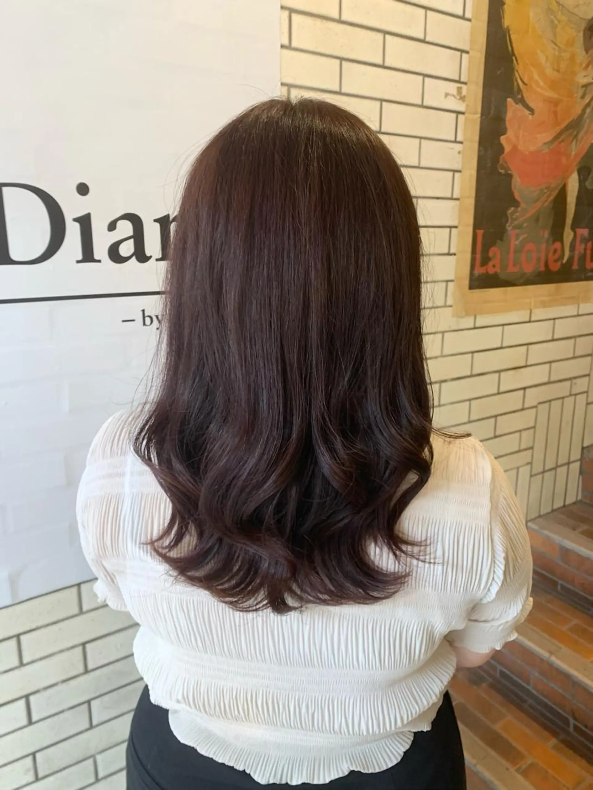ミディアム カラー ブラウンカラー ピンクカラー ピンクブラウン 年内期間限定 🫧まゆ🫧のヘアスタイル