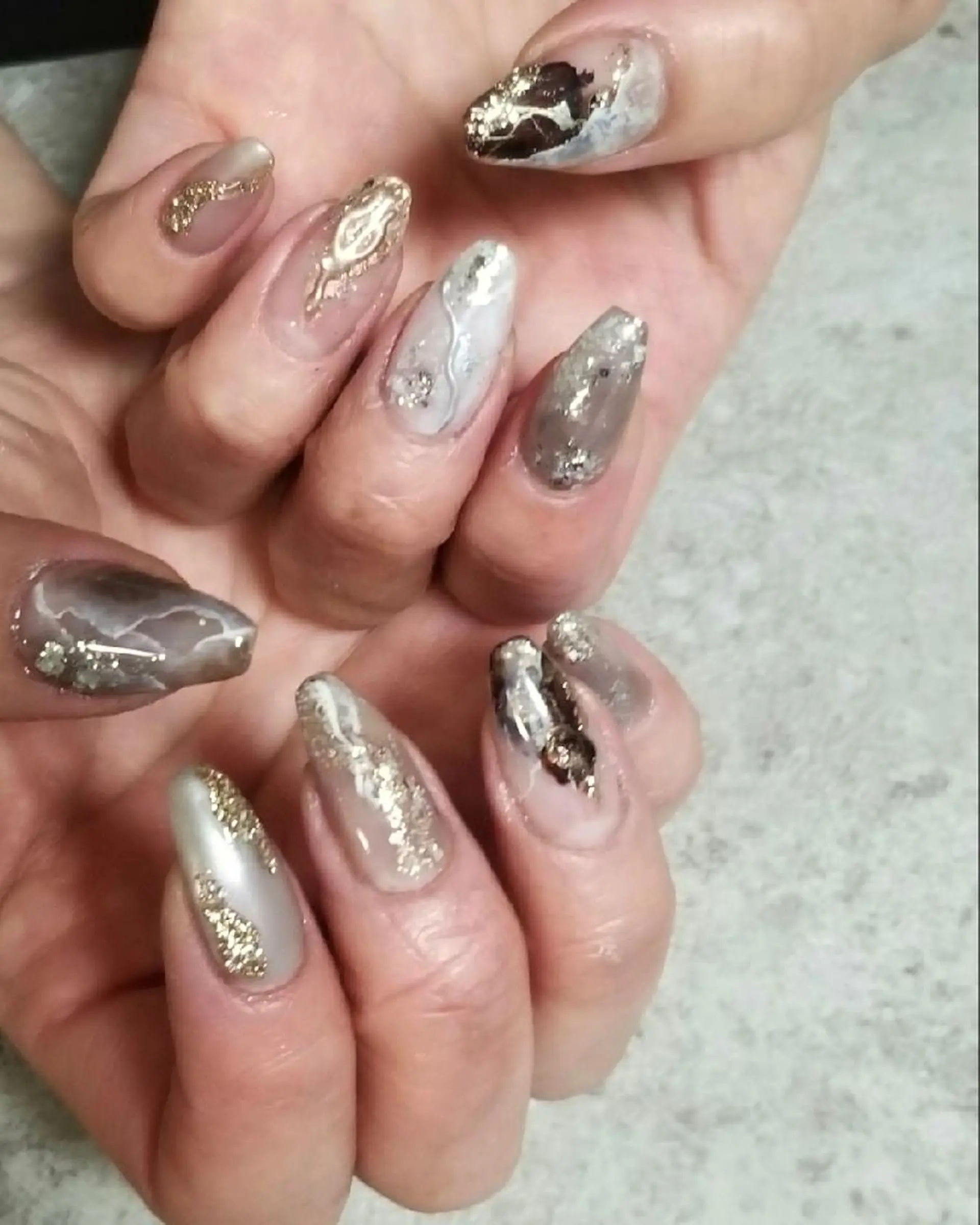 ネイル ニュアンスネイル Lien nail リアン　ネイルのネイルデザイン