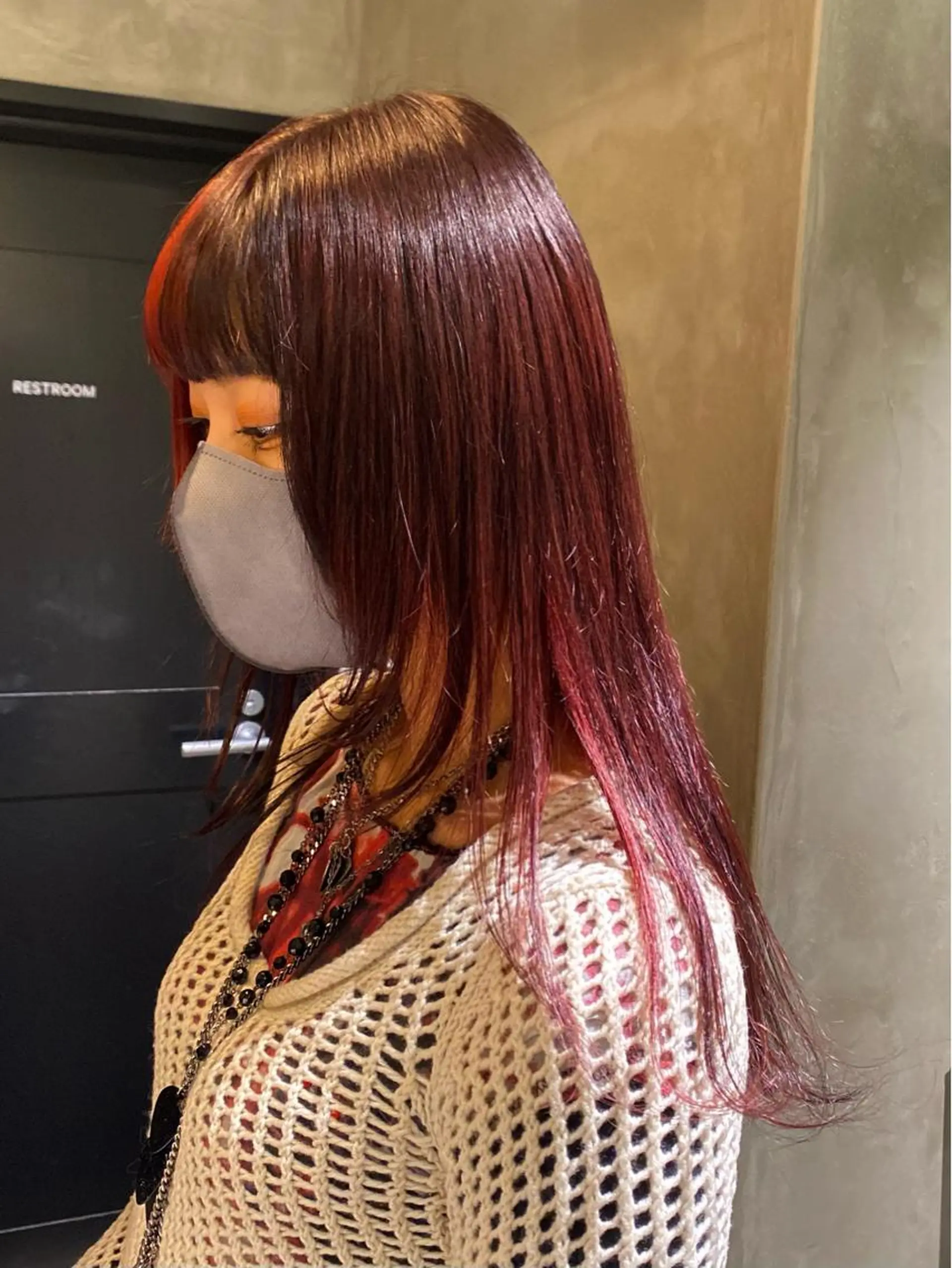 ロング カラー ヘアカラー トリートメント デザインカラー❤︎ イシイレイのヘアスタイル