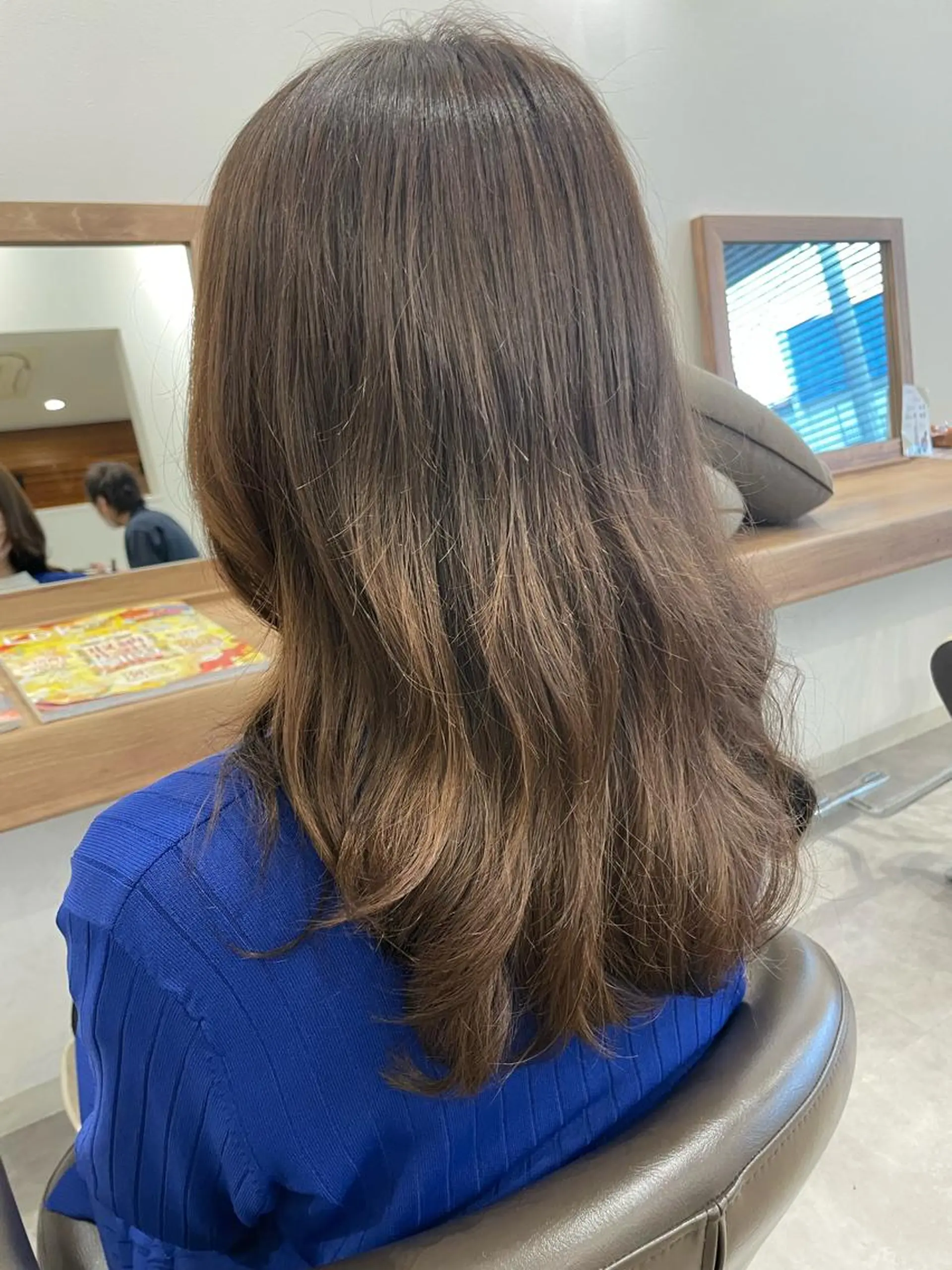 ロング パーマ トリートメント riddle hair(駒生)所属・山越 美裕樹のヘアスタイル