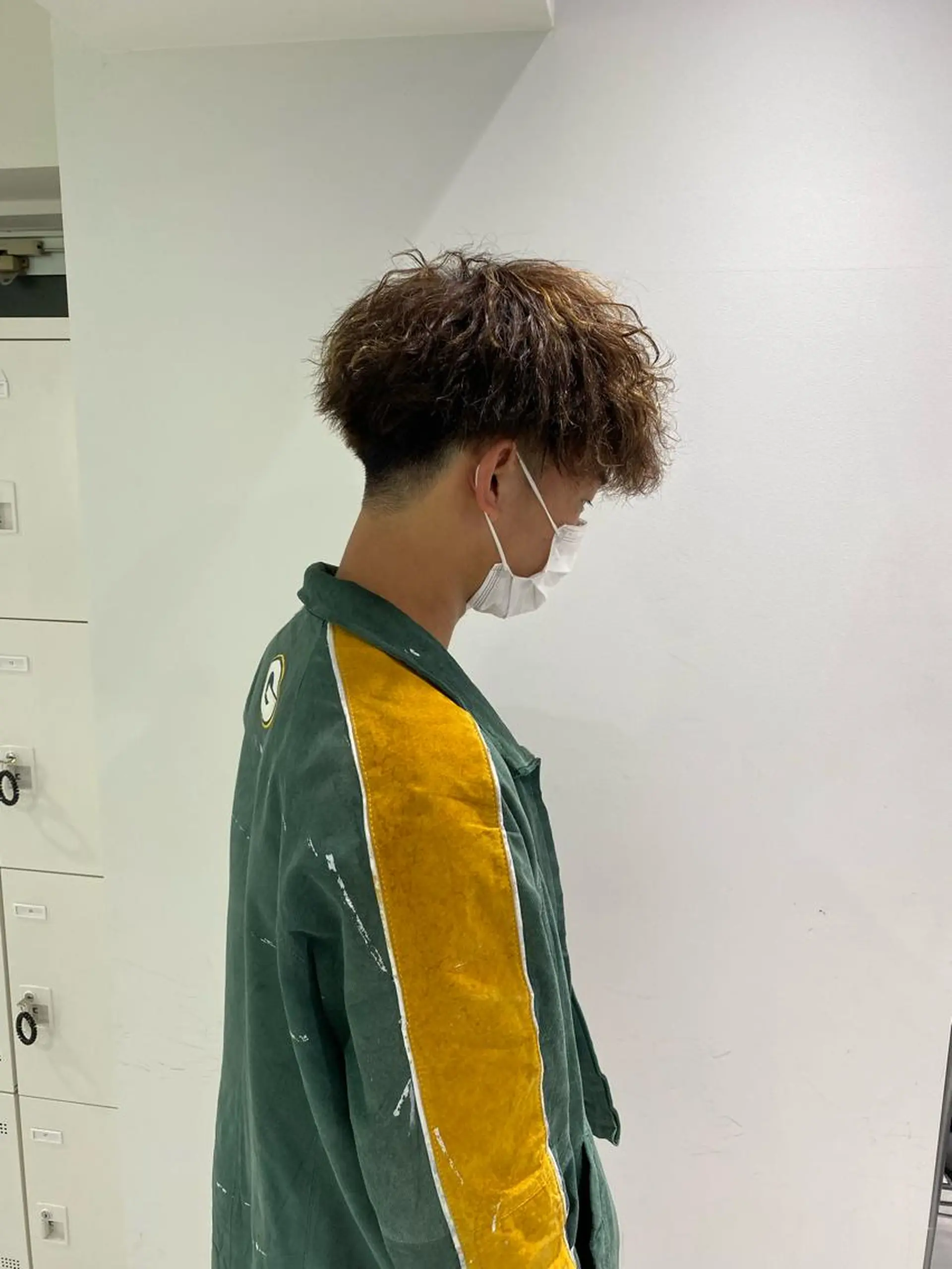 ショート パーマ メンズ カット パーマ トリートメント ヘッドスパ ヘアセット 川崎1メンズパーマ師 🌀岩﨑弘成🌀のヘアスタイル