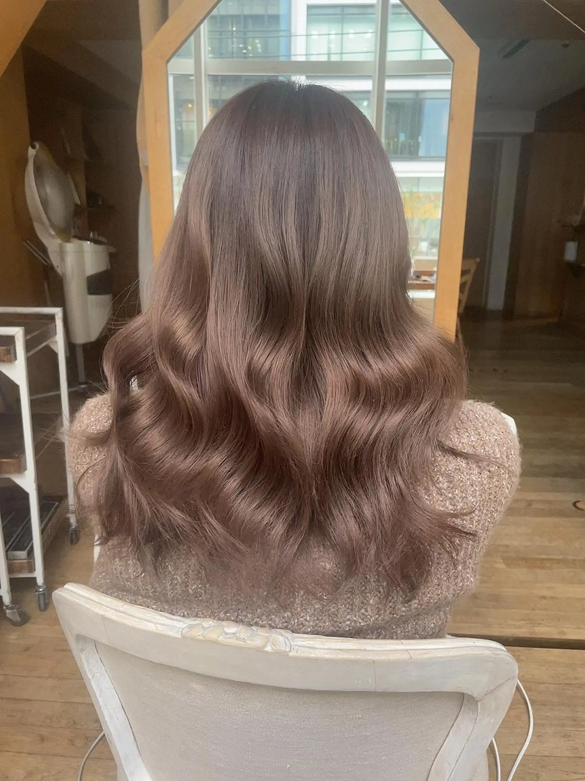 カラー 原田 大希のヘアスタイル