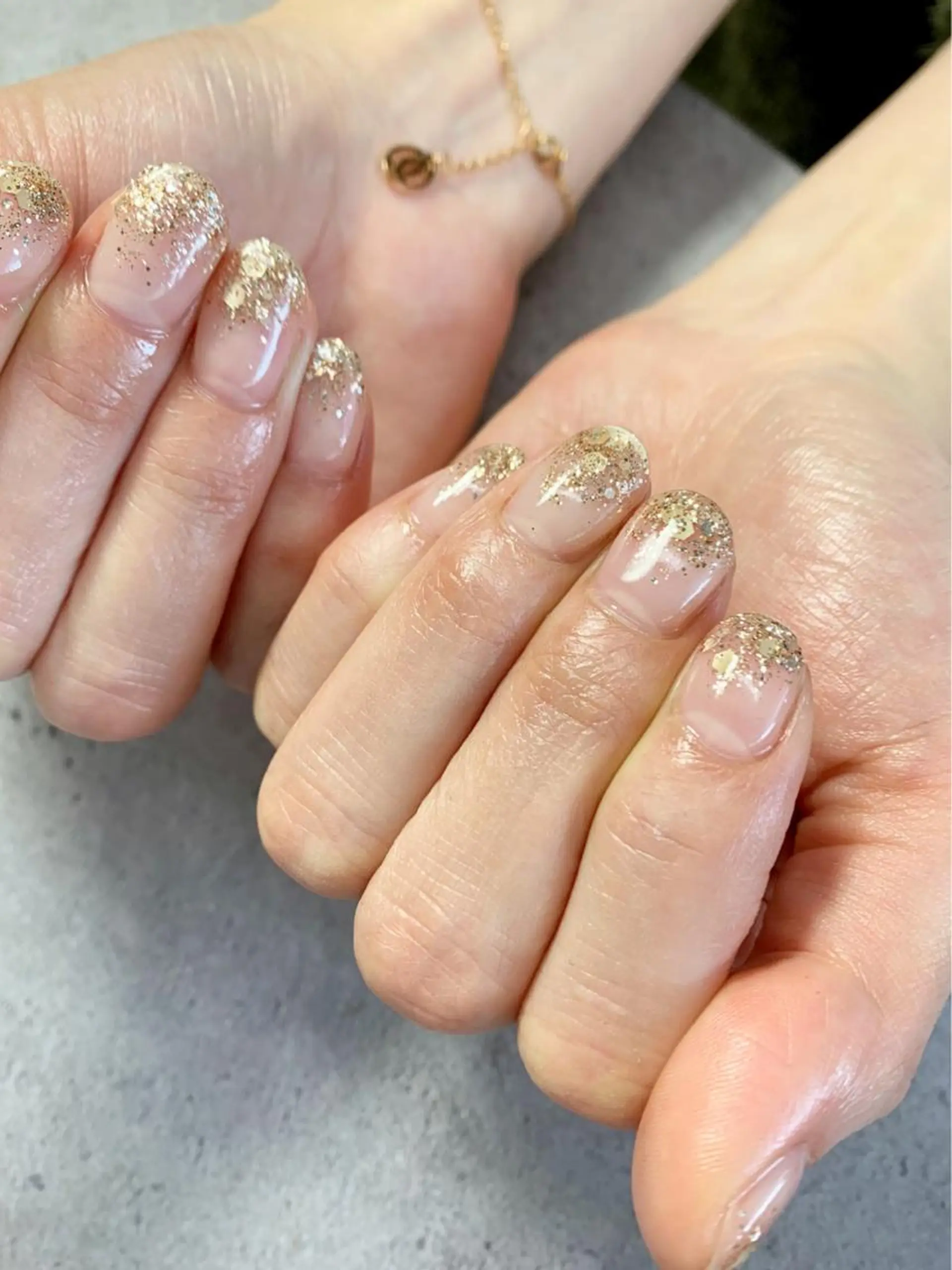 ネイル グラデーション ラメ(グリッター) ラメグラデーション oco nailのその他イメージ