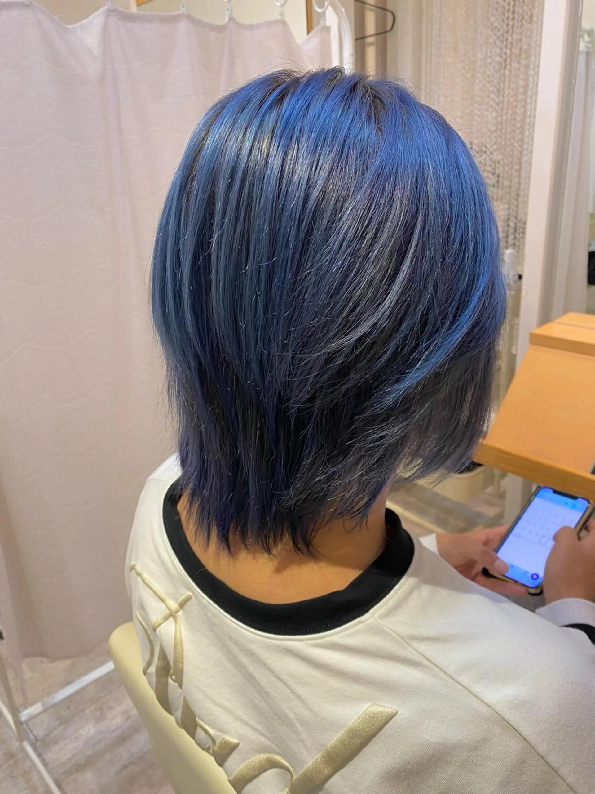 ミディアム カラー メンズ Design Color🐰アユミのヘアスタイル
