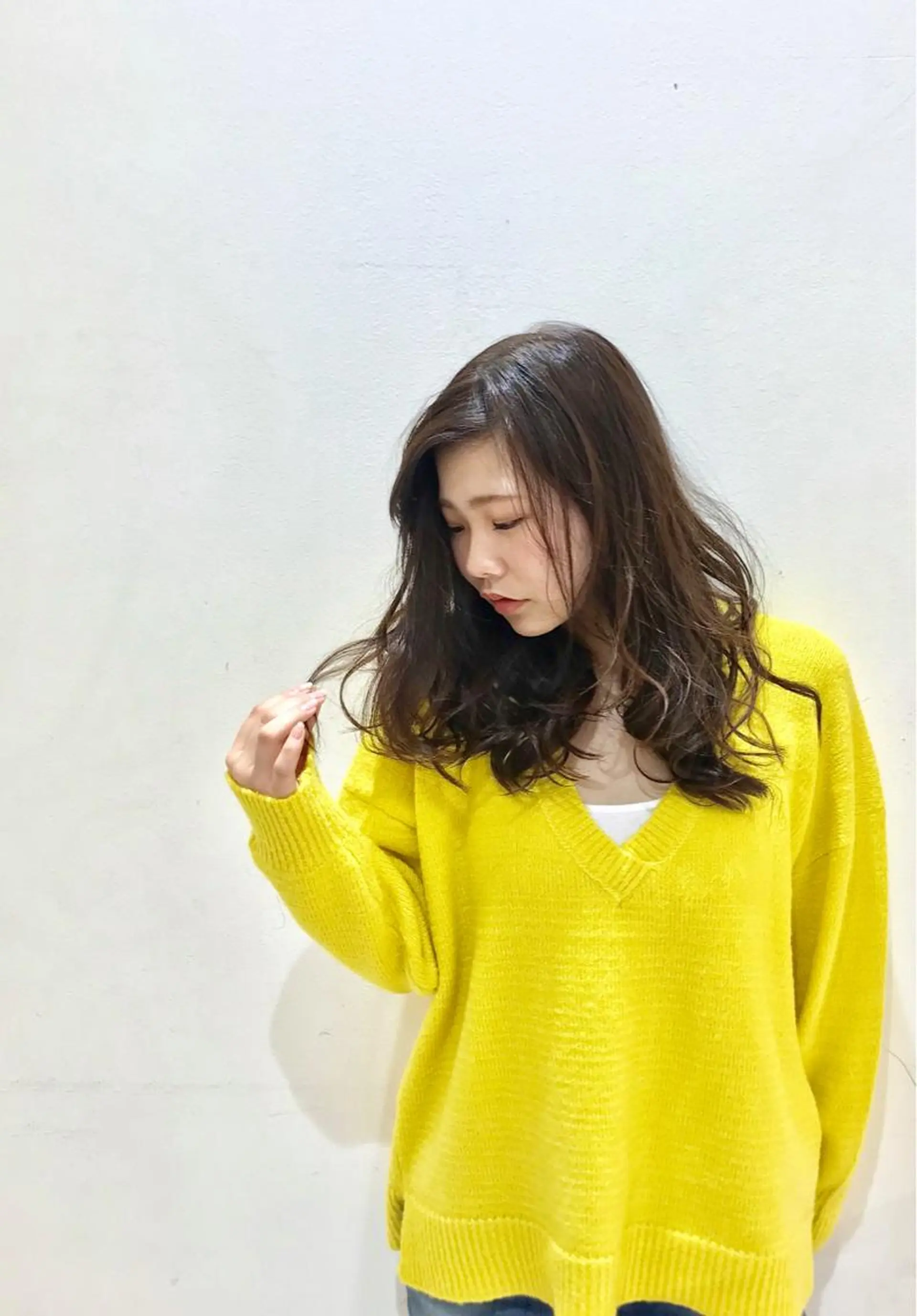 ミディアム 前原 正弥のヘアスタイル