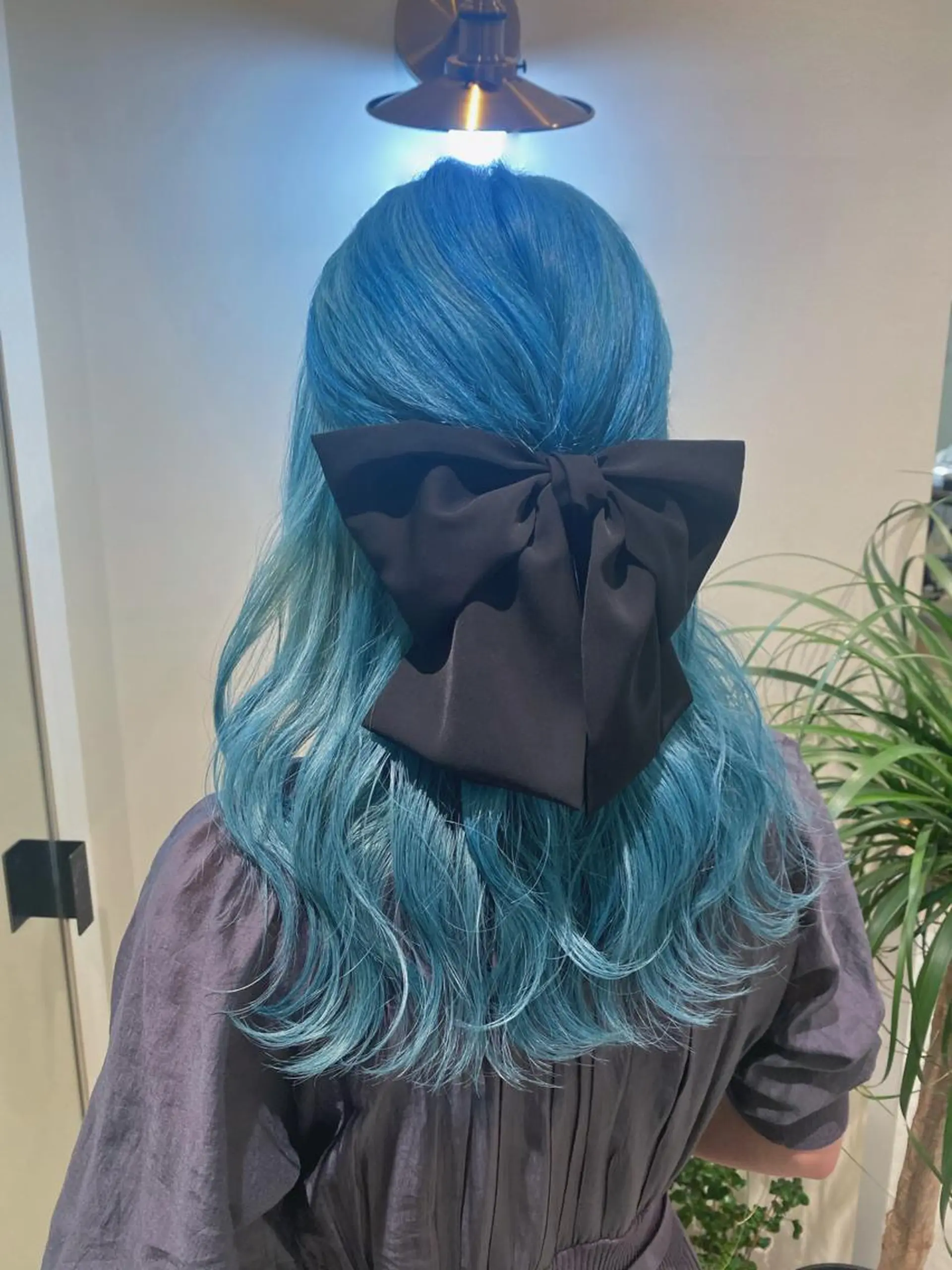 ロング カラー パーマ ヘアアレンジ 銀座/前髪顔まわり/ 透明感カラー/danのヘアスタイル