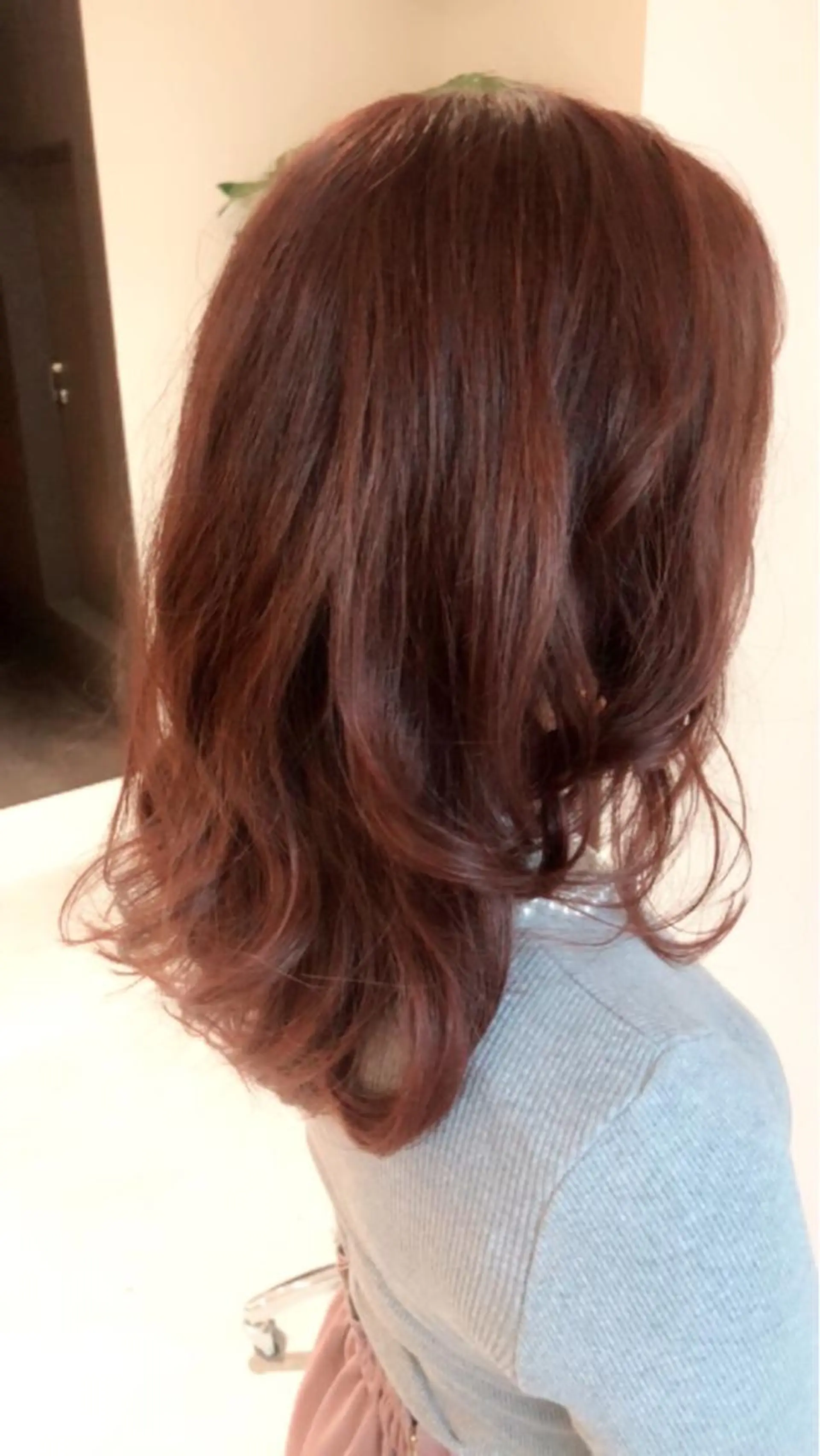 ロング カラー ブラウンカラー ピンクカラー ピンクブラウン エフェクトブリーチ エクステhiroのヘアスタイル