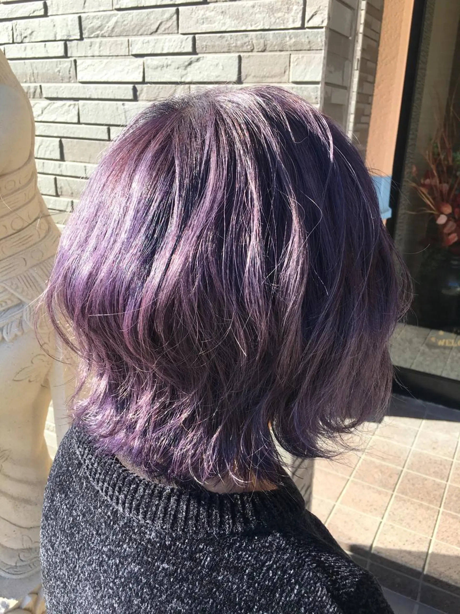 ミディアム カラー ブリーチ ラベンダーカラー 4-rest garden （フォーレストガーデン）所属・金井 直樹のヘアスタイル