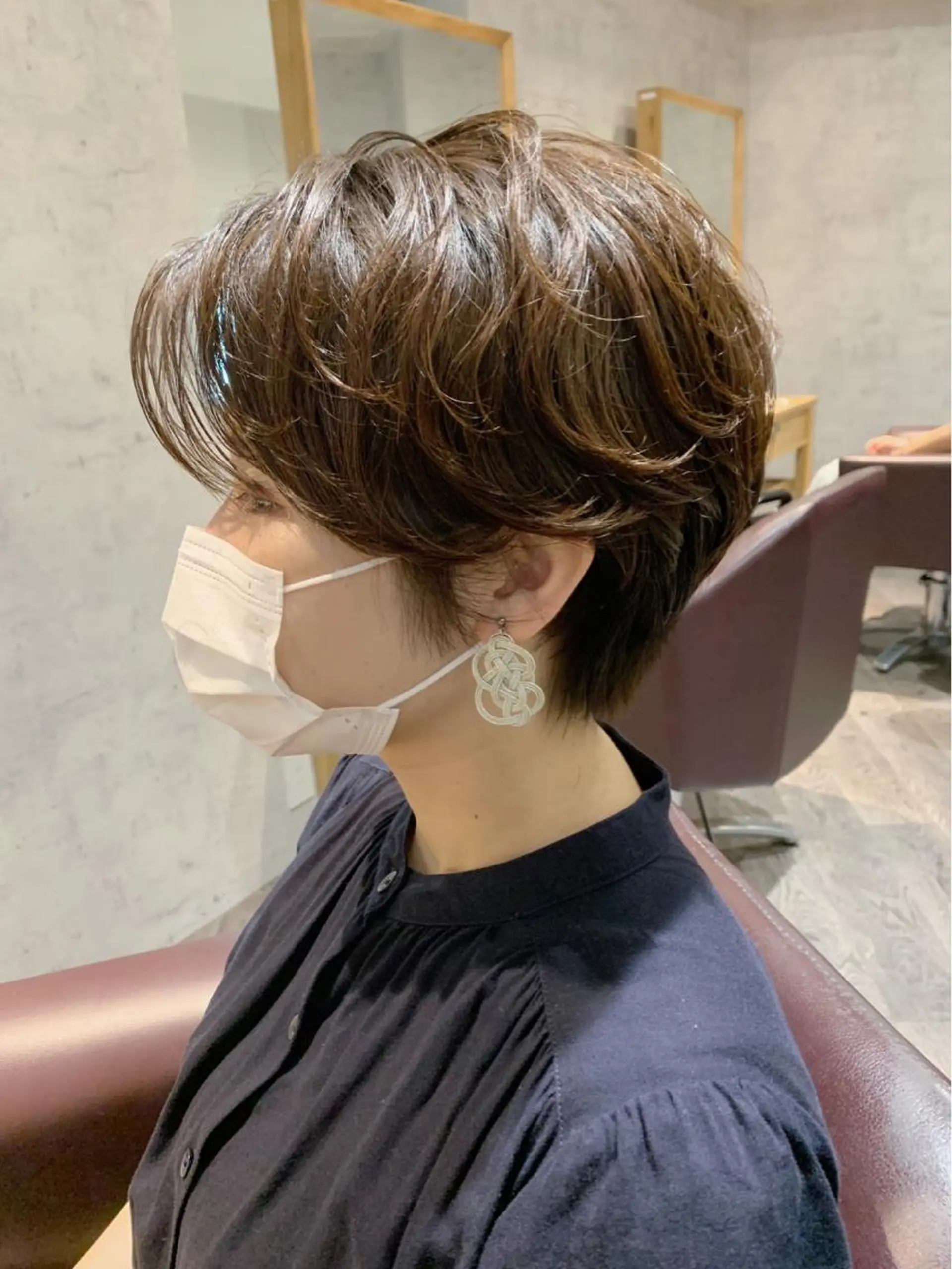 ショート カット バレイヤージュ KAZUMAのヘアスタイル