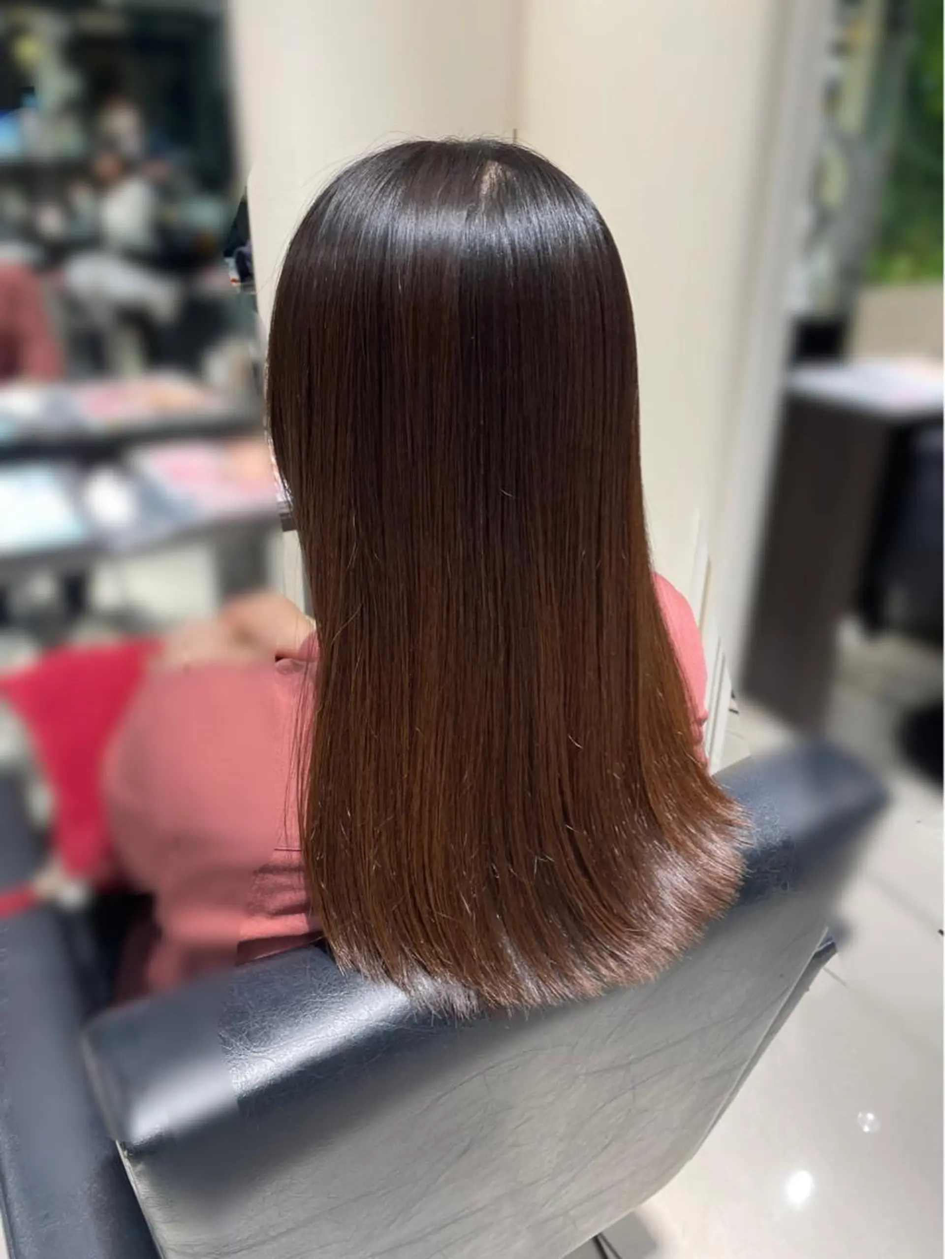 ロング 縮毛矯正 🎨銀座のヘアスタイル