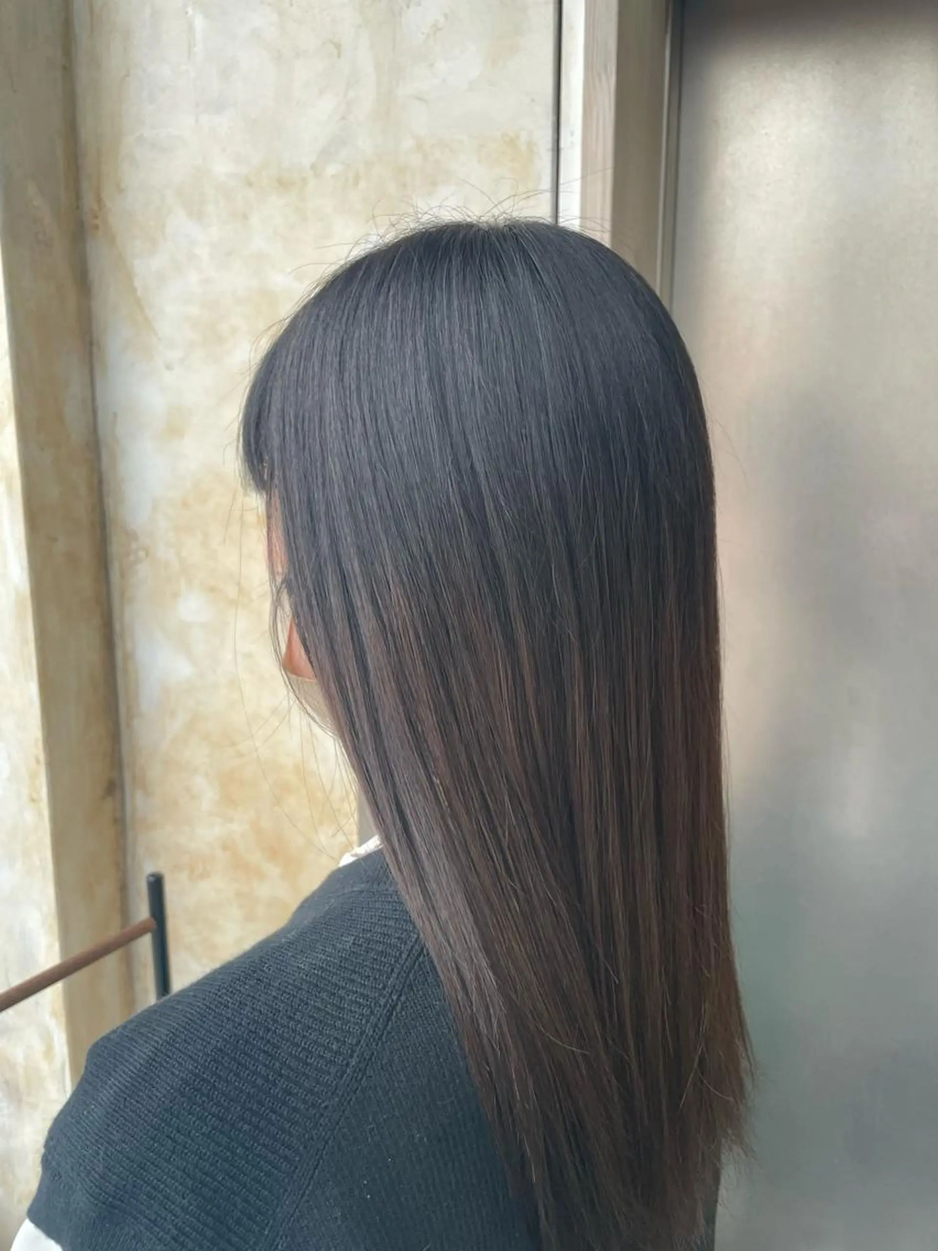セミロング カラー ブリーチ ブラウンカラー スリールヘアー所属・🖤nako/艶髪/ 透明感カラー🖤のヘアスタイル