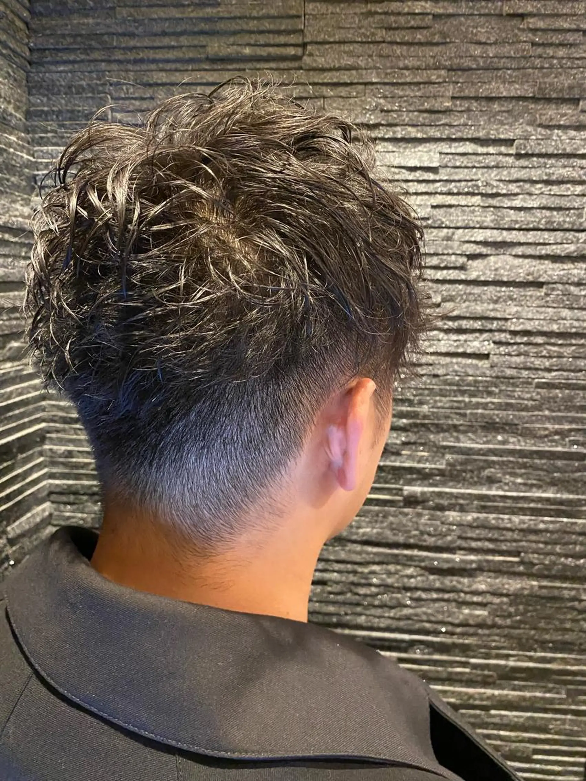 ミディアム 齋藤 大晟のヘアスタイル