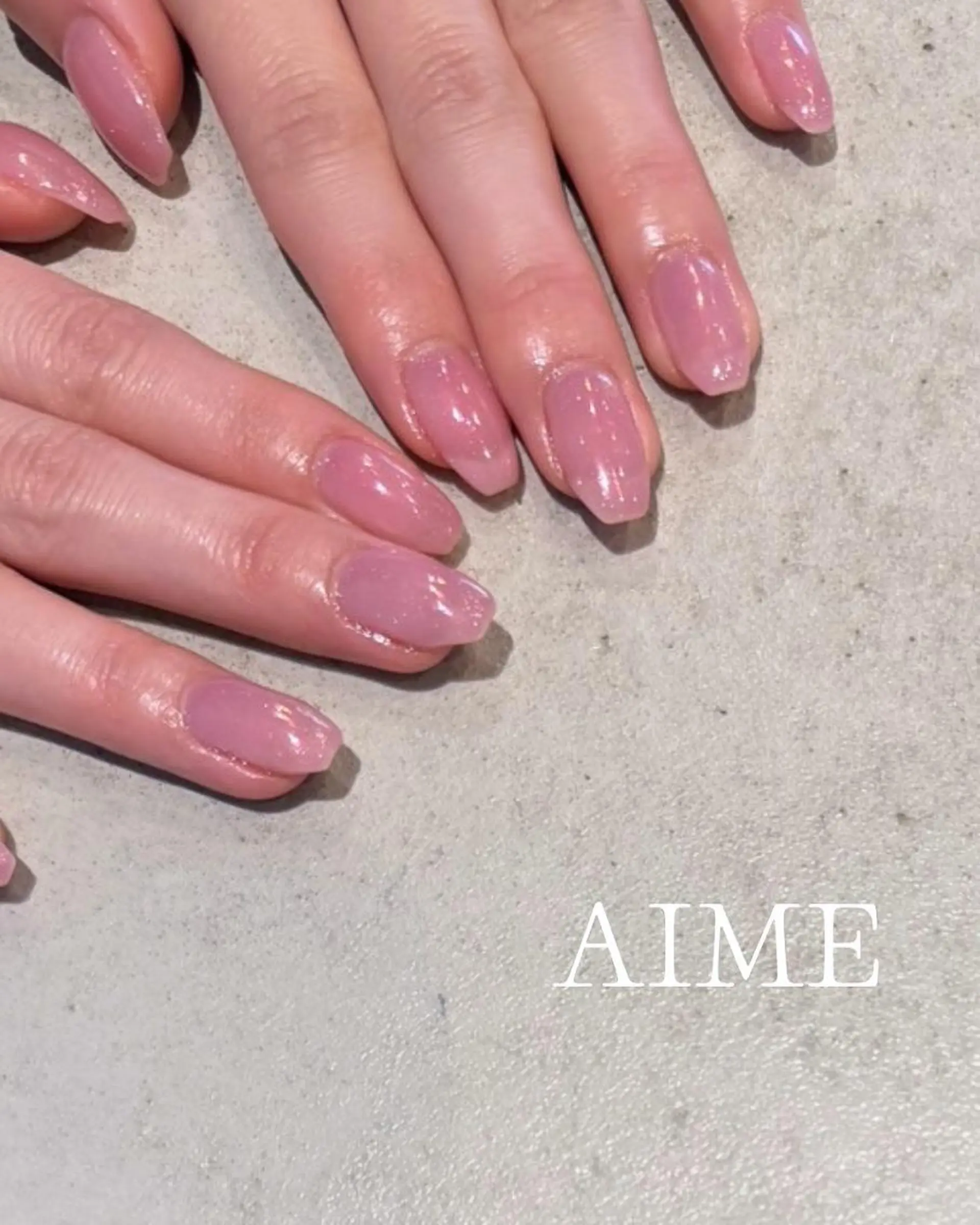ネイル アートネイル ハンドネイル AIME （momo）のネイルデザイン