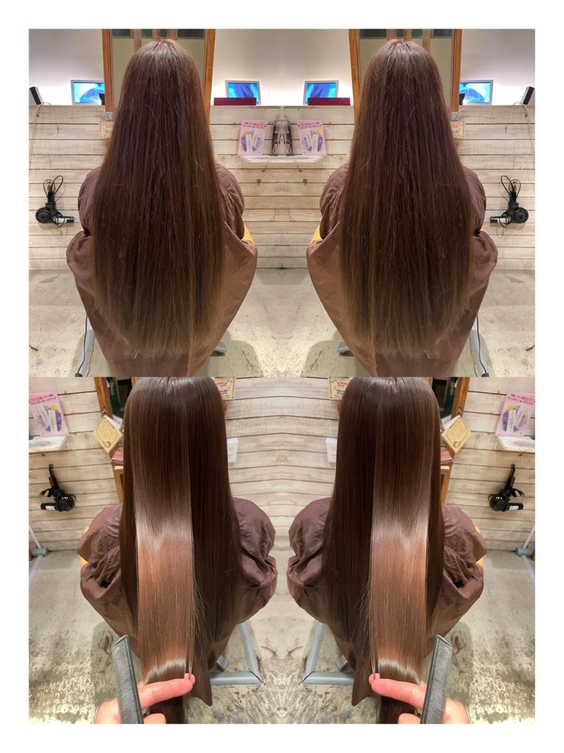 ロング 髪質改善 across hair design武蔵小杉店所属・/本物の髪質改善/ 古川新のヘアスタイル