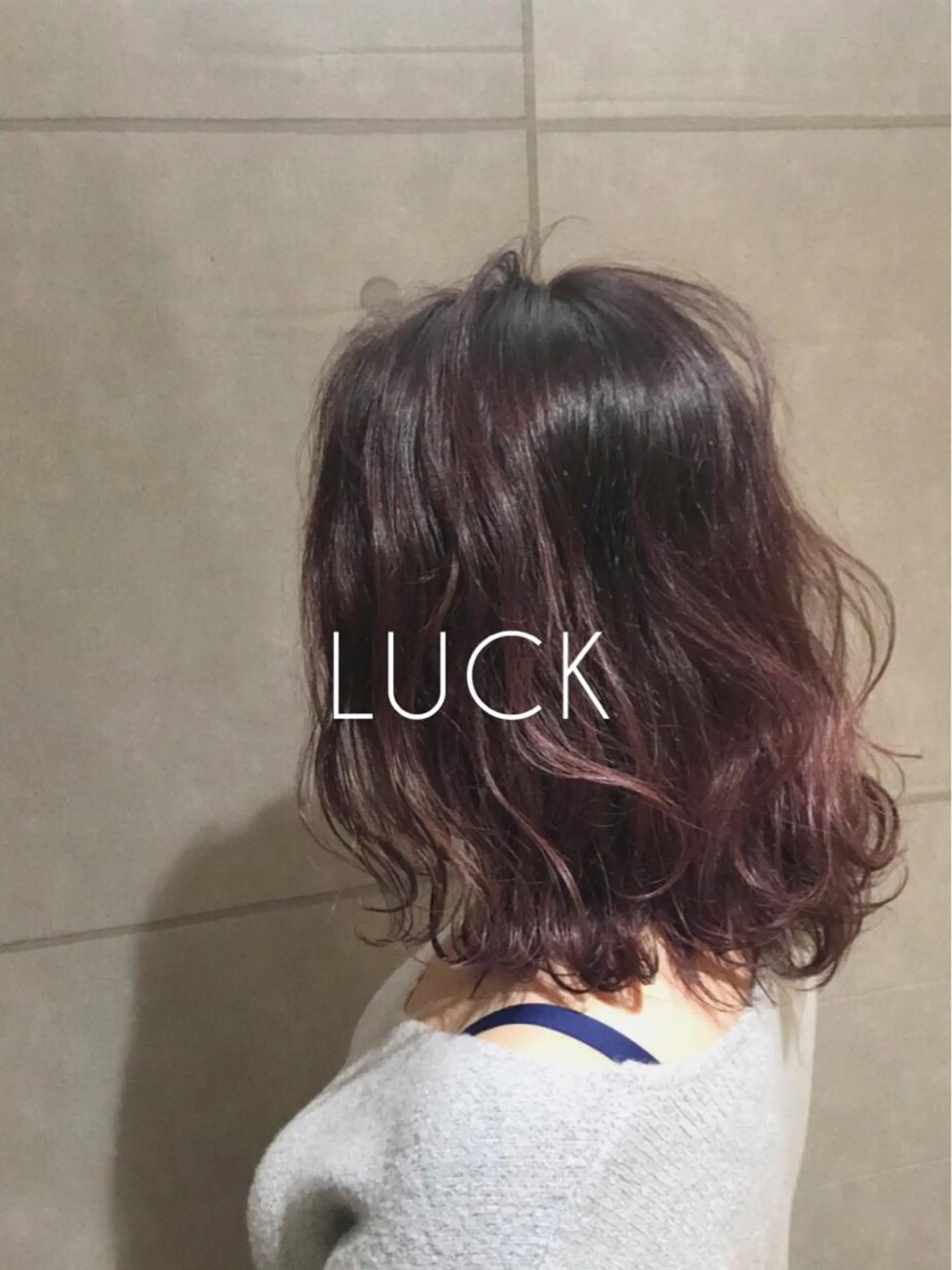 ミディアム カラー イルミナカラー オルチャンヘア カット トリートメント circus by KENJE 町田店のヘアスタイル