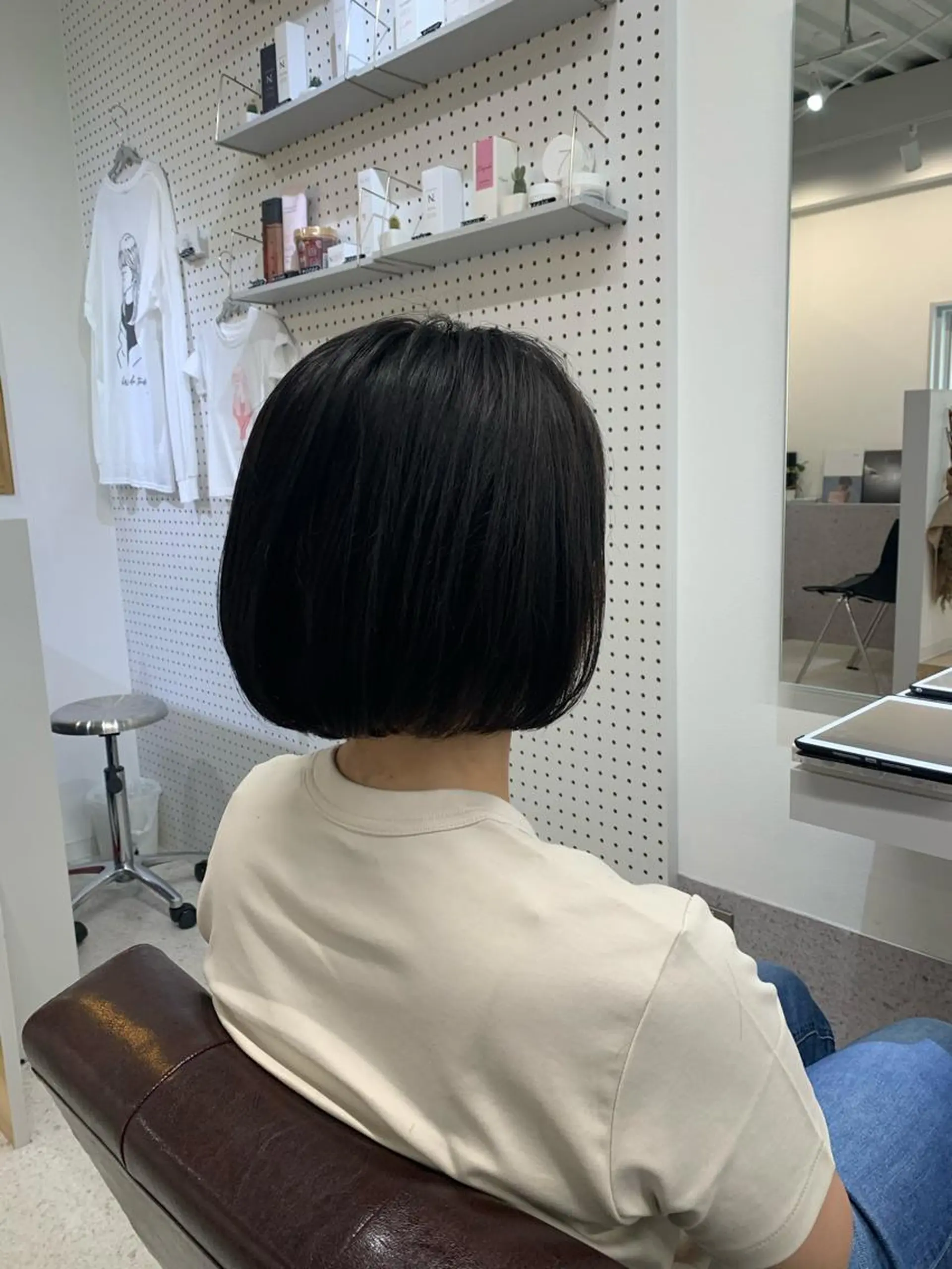 ミディアム ボブ ショート、ボブ特化 長島智彦のヘアスタイル