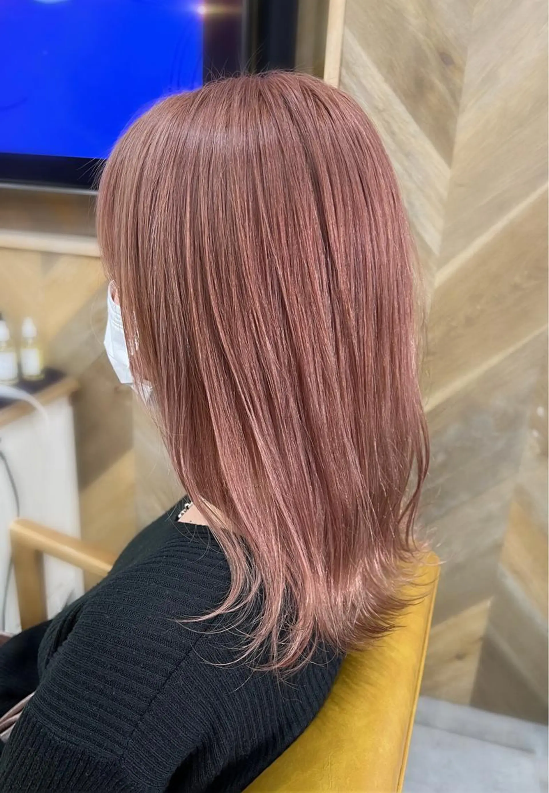 ミディアム SHIAN立川 及川望のヘアスタイル