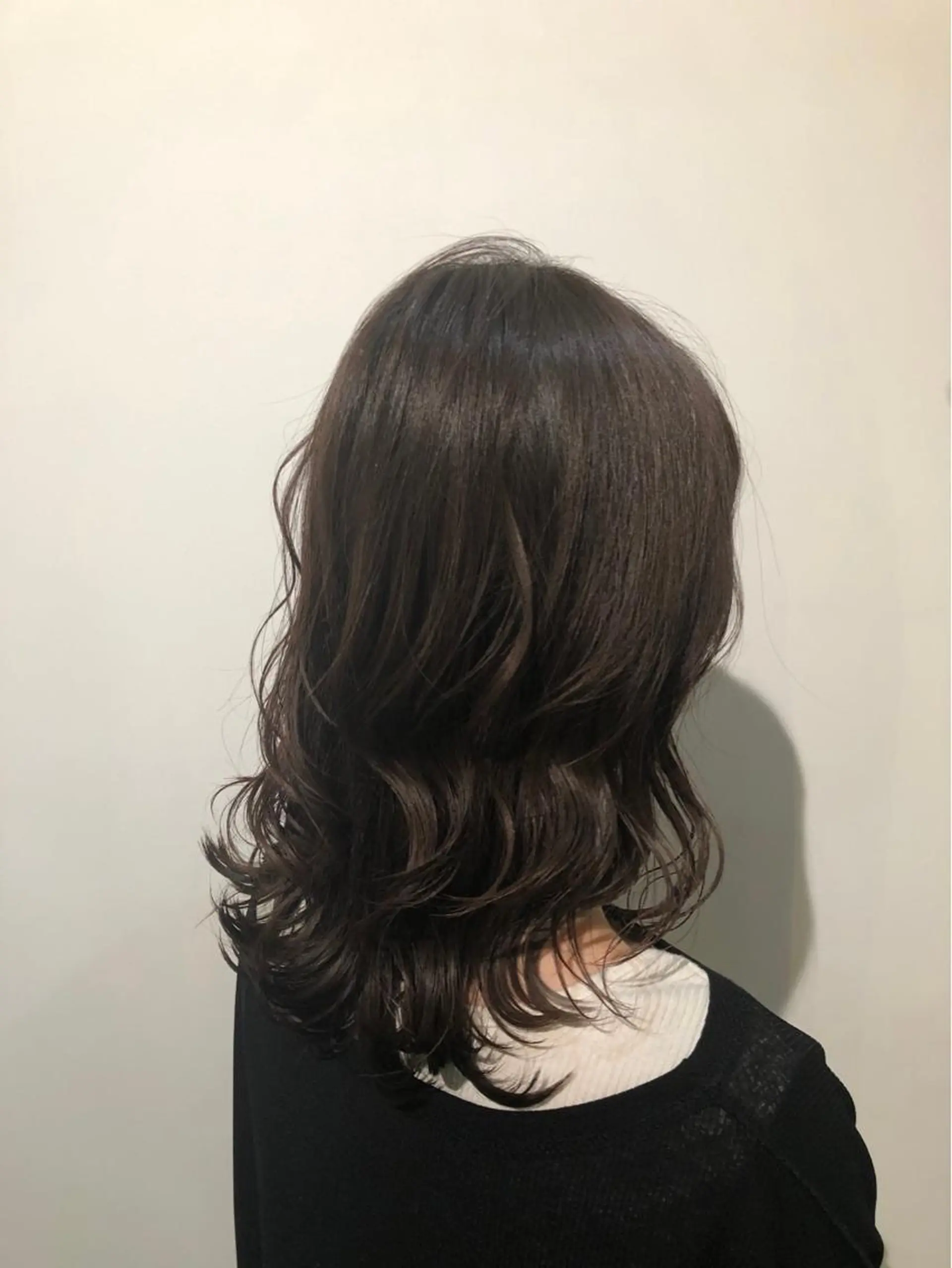 ミディアム カラー ヘアカラー トリートメント STYLE　EKI　CITY所属・【艶カラー】 STYLE 和泉俊希のヘアスタイル