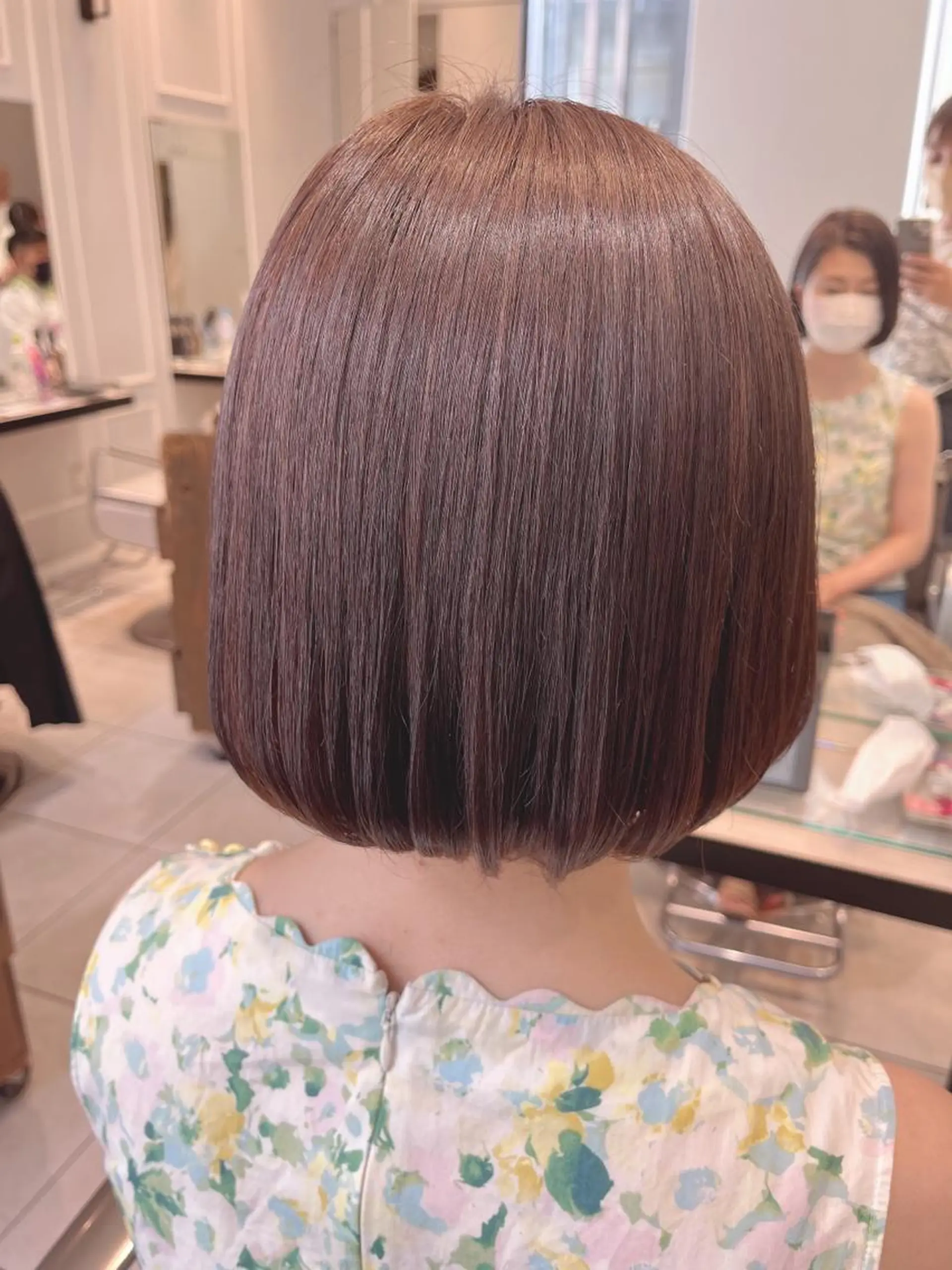 ミディアム カラー 似合わせカット🌷関 郁美🌷のヘアスタイル