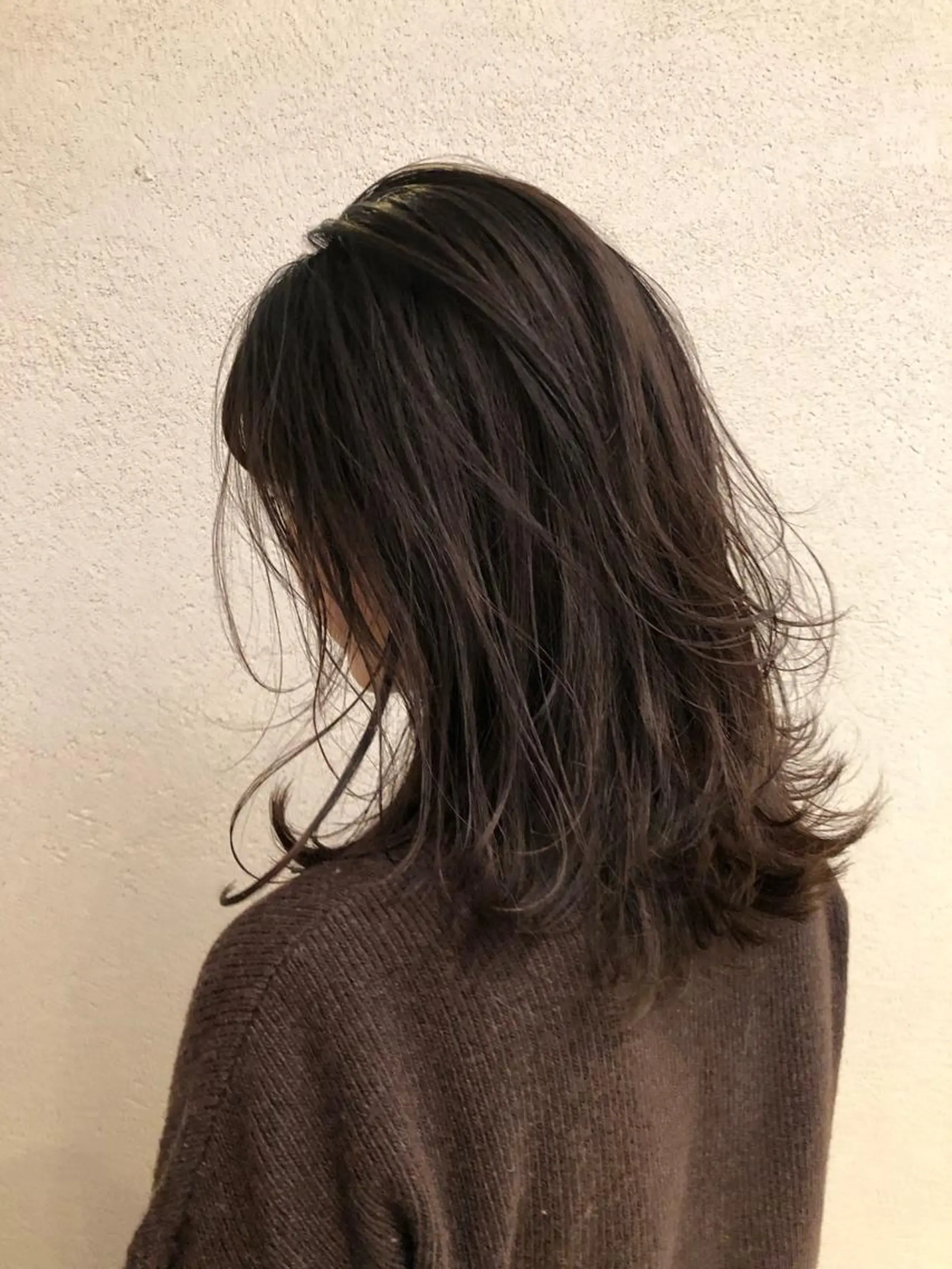 セミロング カラー カット ヘアカラー トリートメント 透明感カラー、 アレンジ/miyuのヘアスタイル