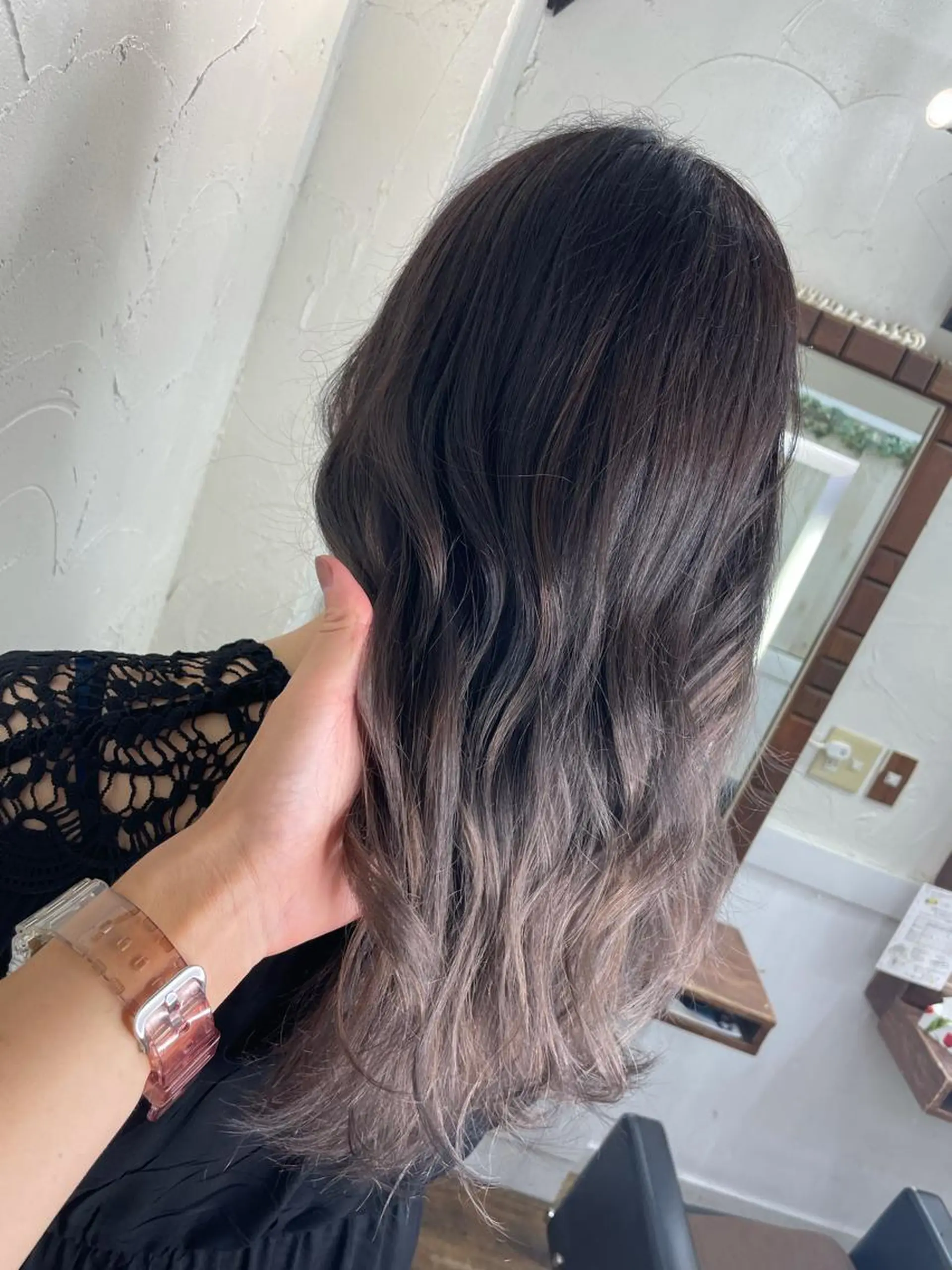 セミロング カラー ベージュカラー ヘアカラー トリートメント 外国人風/ブリーチ 小泉じょうのヘアスタイル