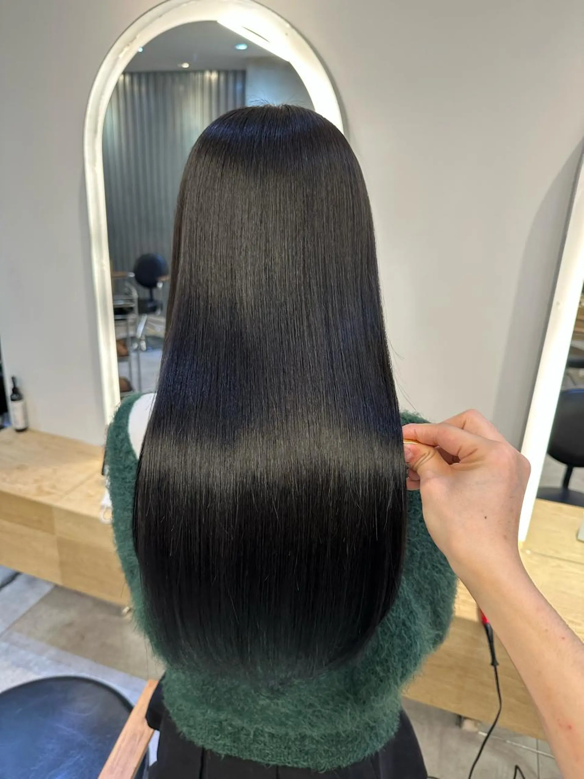 ロング カット ヘアカラー トリートメント 💍美髪矯正💍 山田　涼也のヘアスタイル