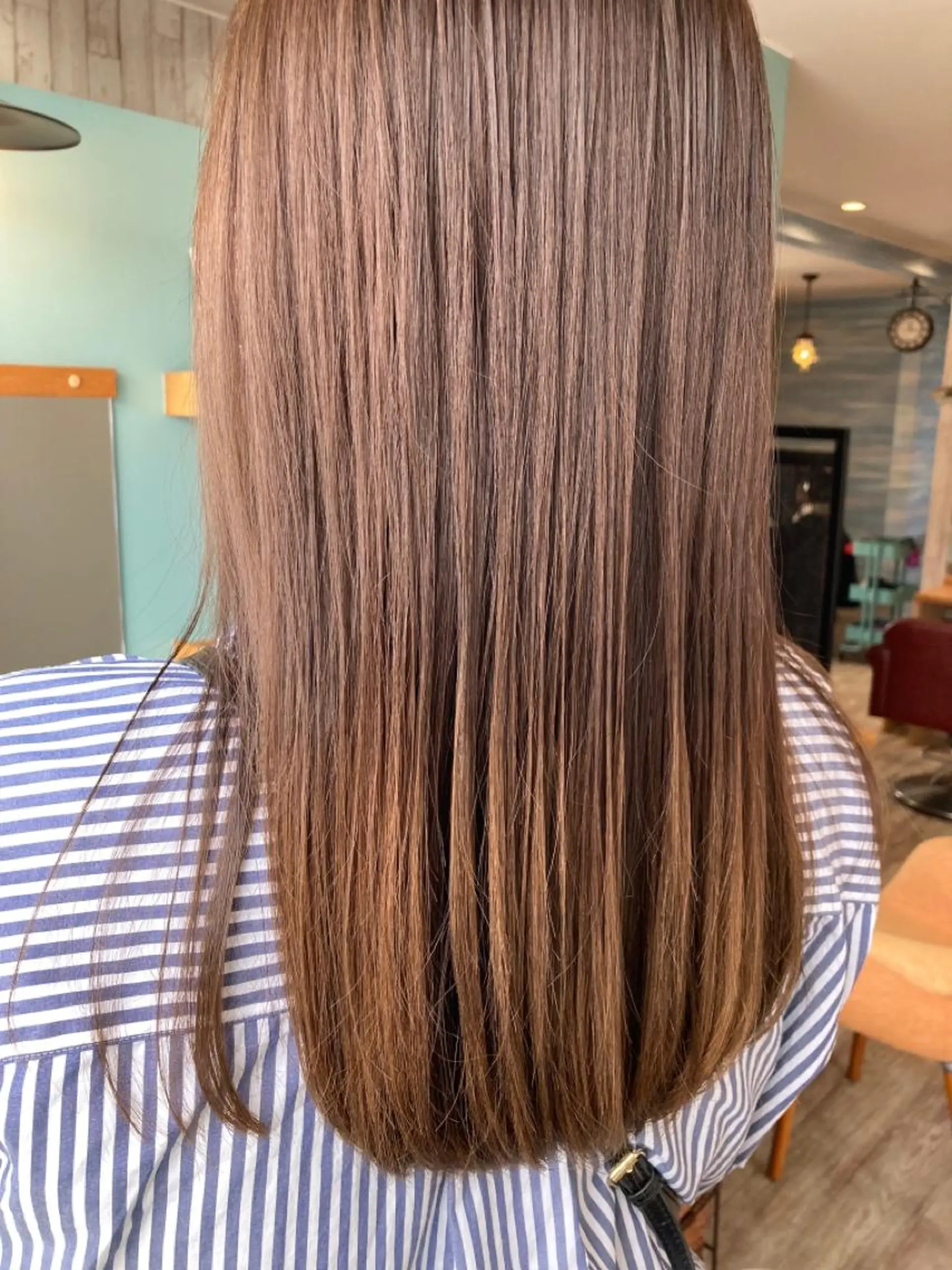 ロング 髪質改善 Hair salon One World Parc所属・五日市 愛衣のヘアスタイル