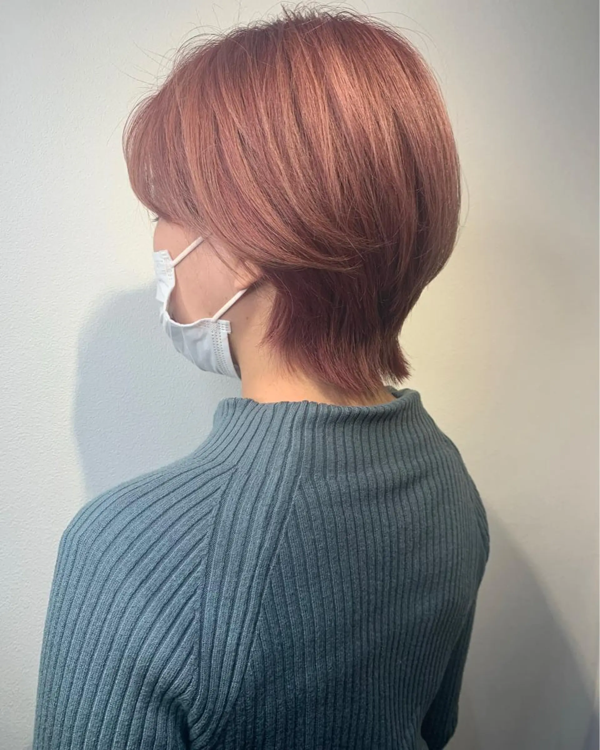 ショート カラー ピンクカラー 艶カラー/縮毛矯正‎ 💛Sakiのヘアスタイル