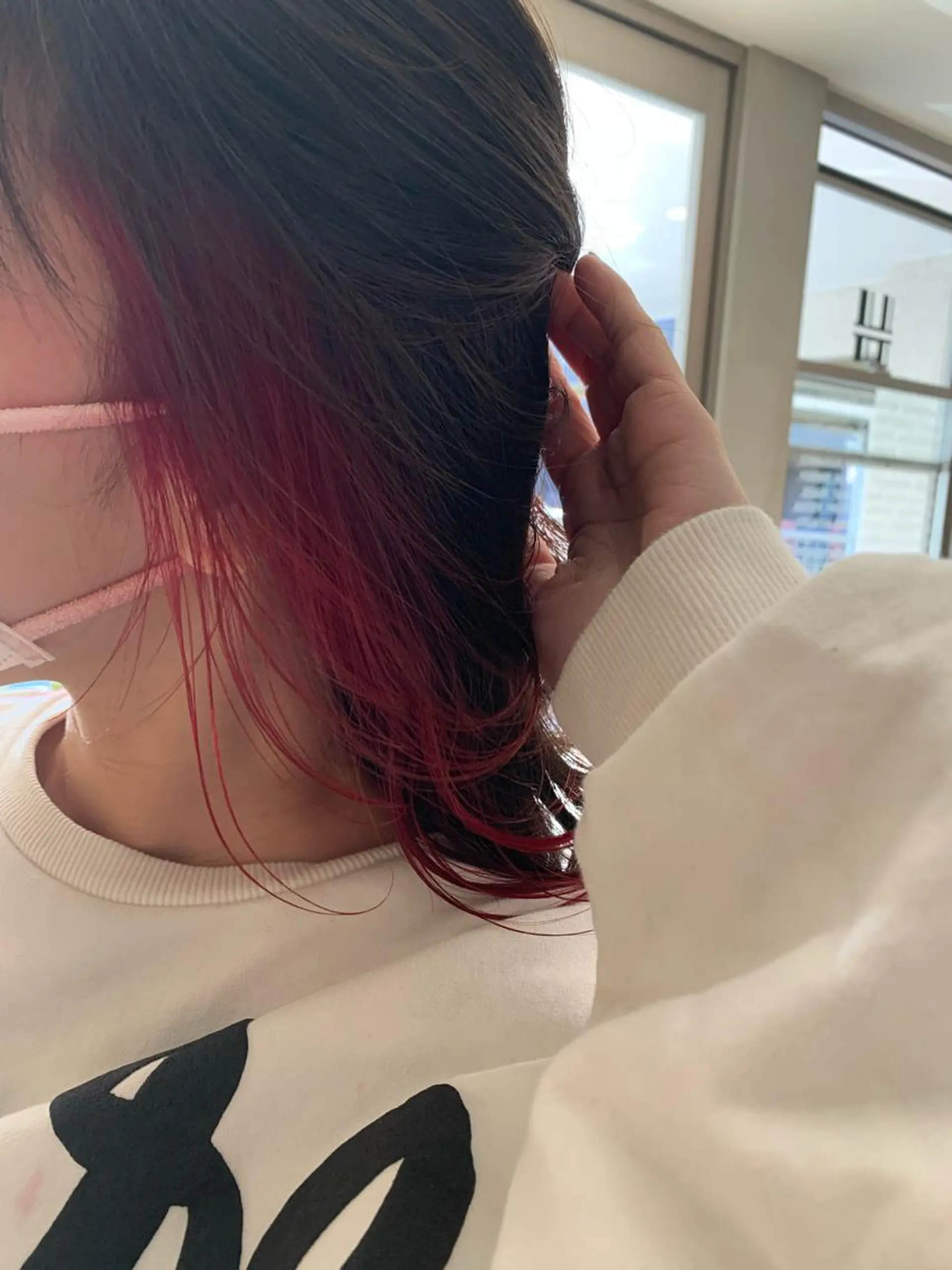 カラー ブリーチ インナーカラー ヘアカラー トリートメント PADOU平松 典幸のヘアスタイル
