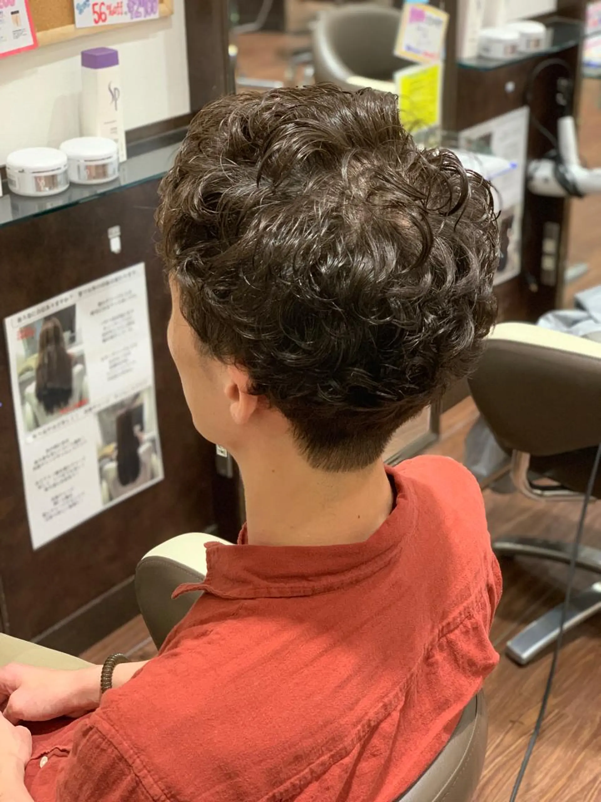 パーマ メンズ カット パーマ Ebise Kazunoriのヘアスタイル