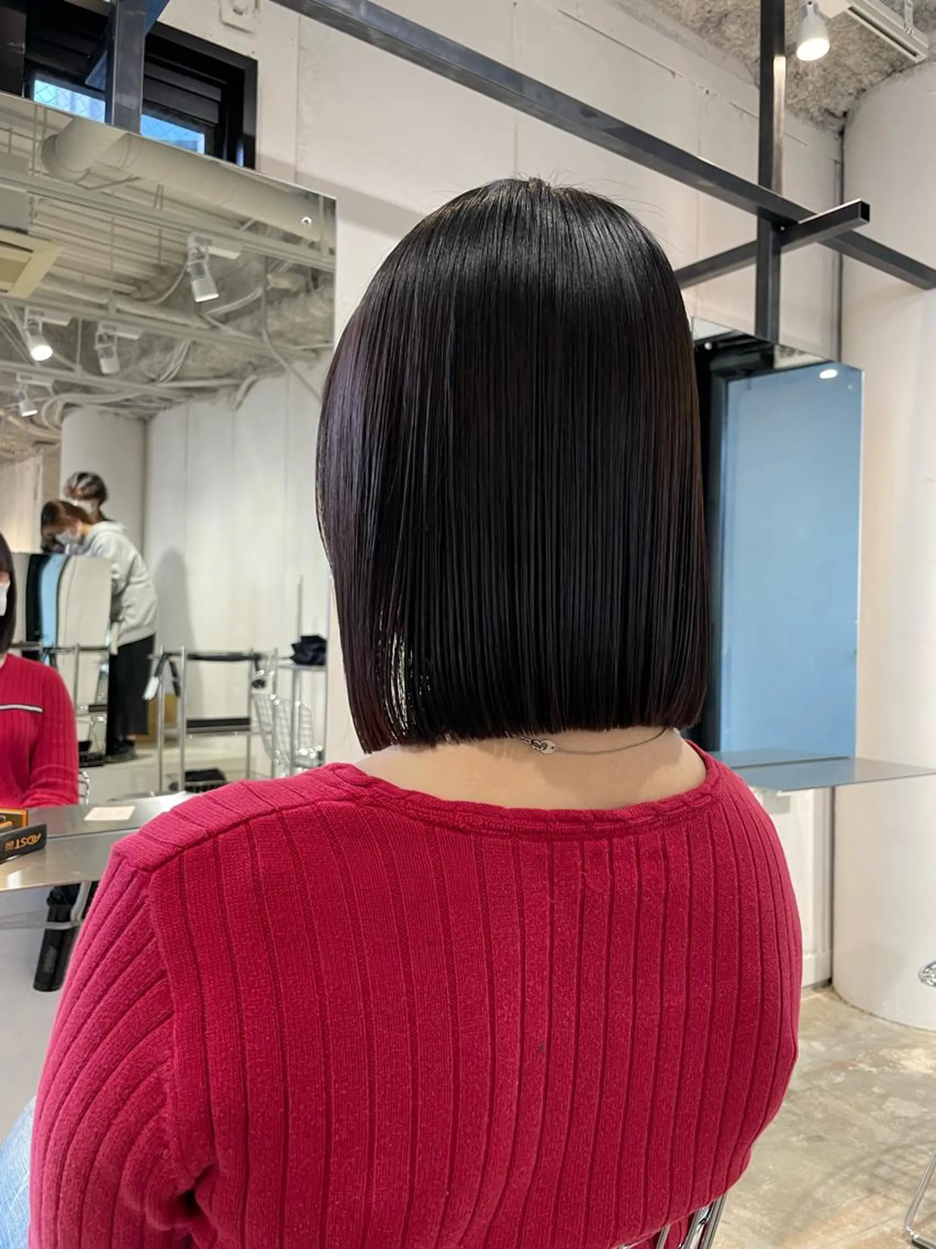 ショート ボブ カット ヘアカラー 縮毛矯正 🔥ボブ／レイヤー／ shingoのヘアスタイル