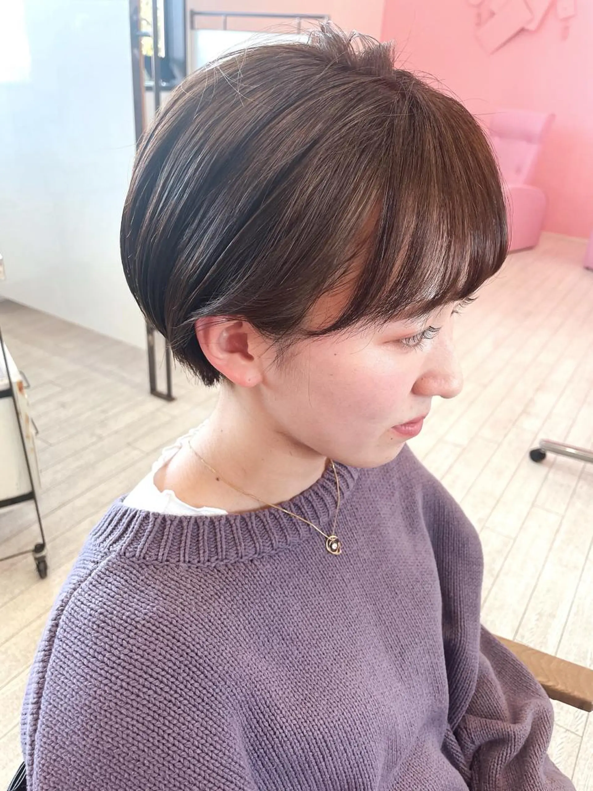 ショート カラー saito (8/31まで在籍)のヘアスタイル
