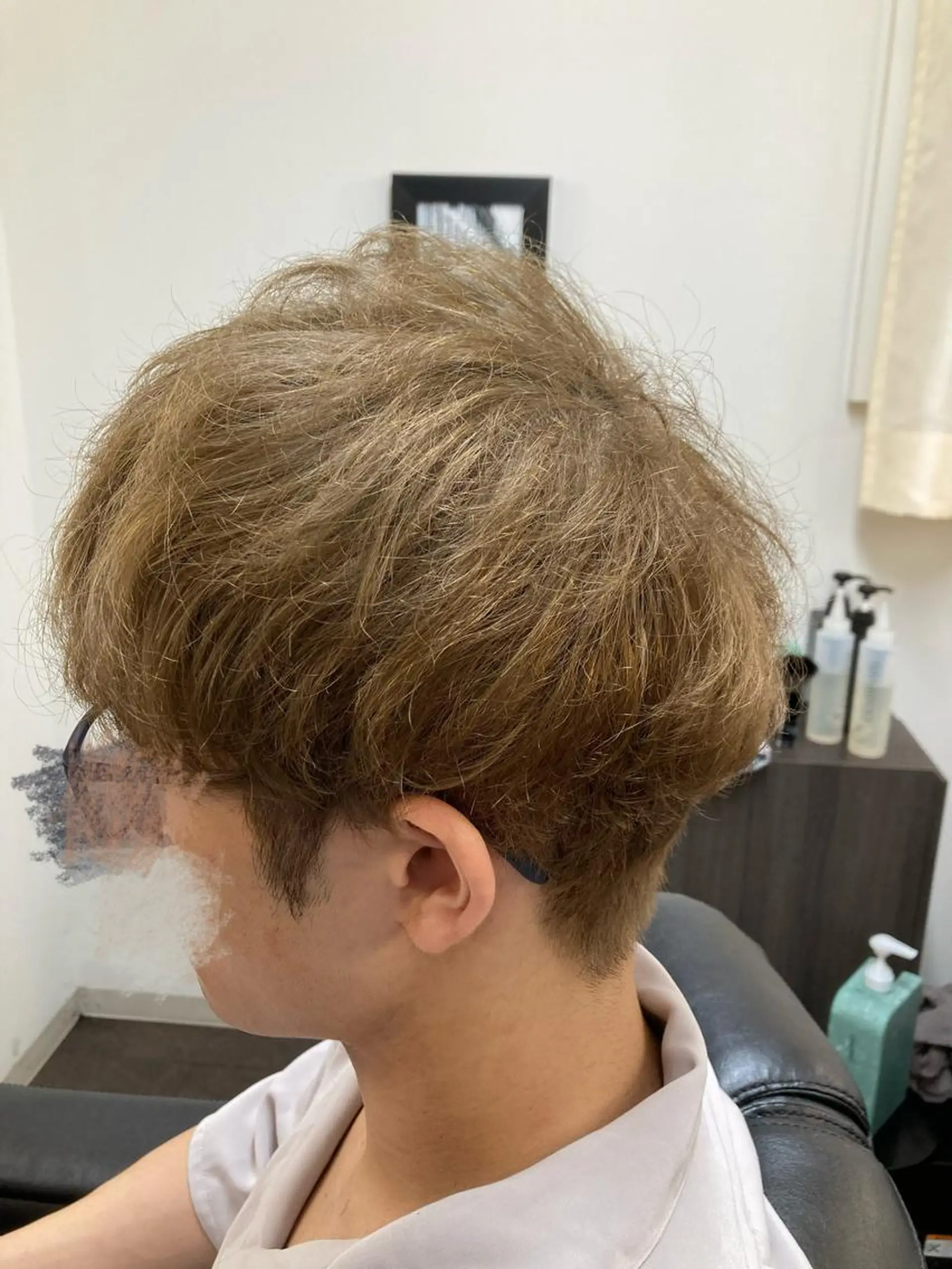 ショート メンズ LAVIE the BARBER所属・徒歩5分ビジネスマン カット👦🏻うしだのヘアスタイル