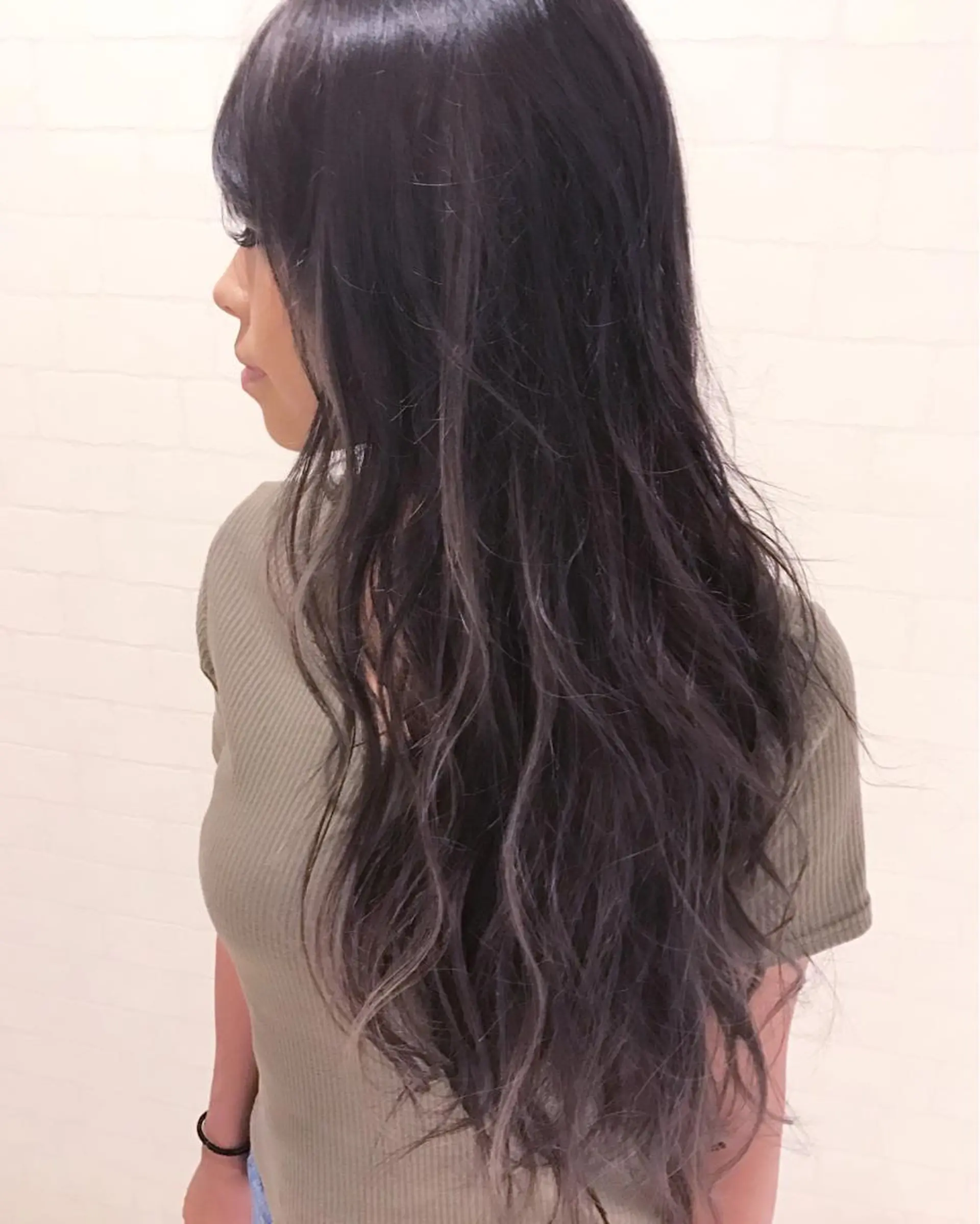 セミロング ヘアカラー WATARU🔥／ 外国人風ハイライトのヘアスタイル