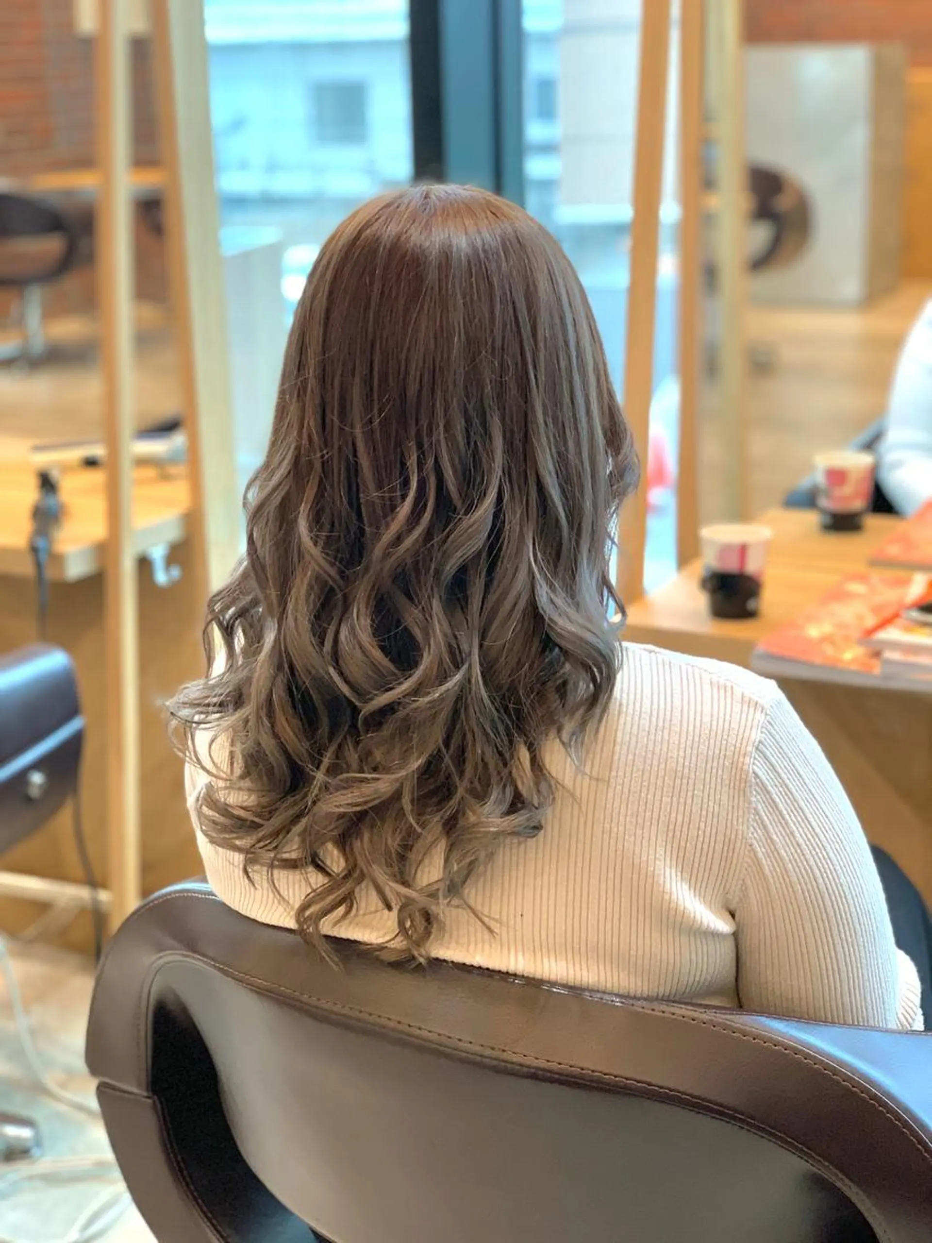 ロング カラー 🫧髪質改善 講師🫧🍎幹細胞のヘアスタイル