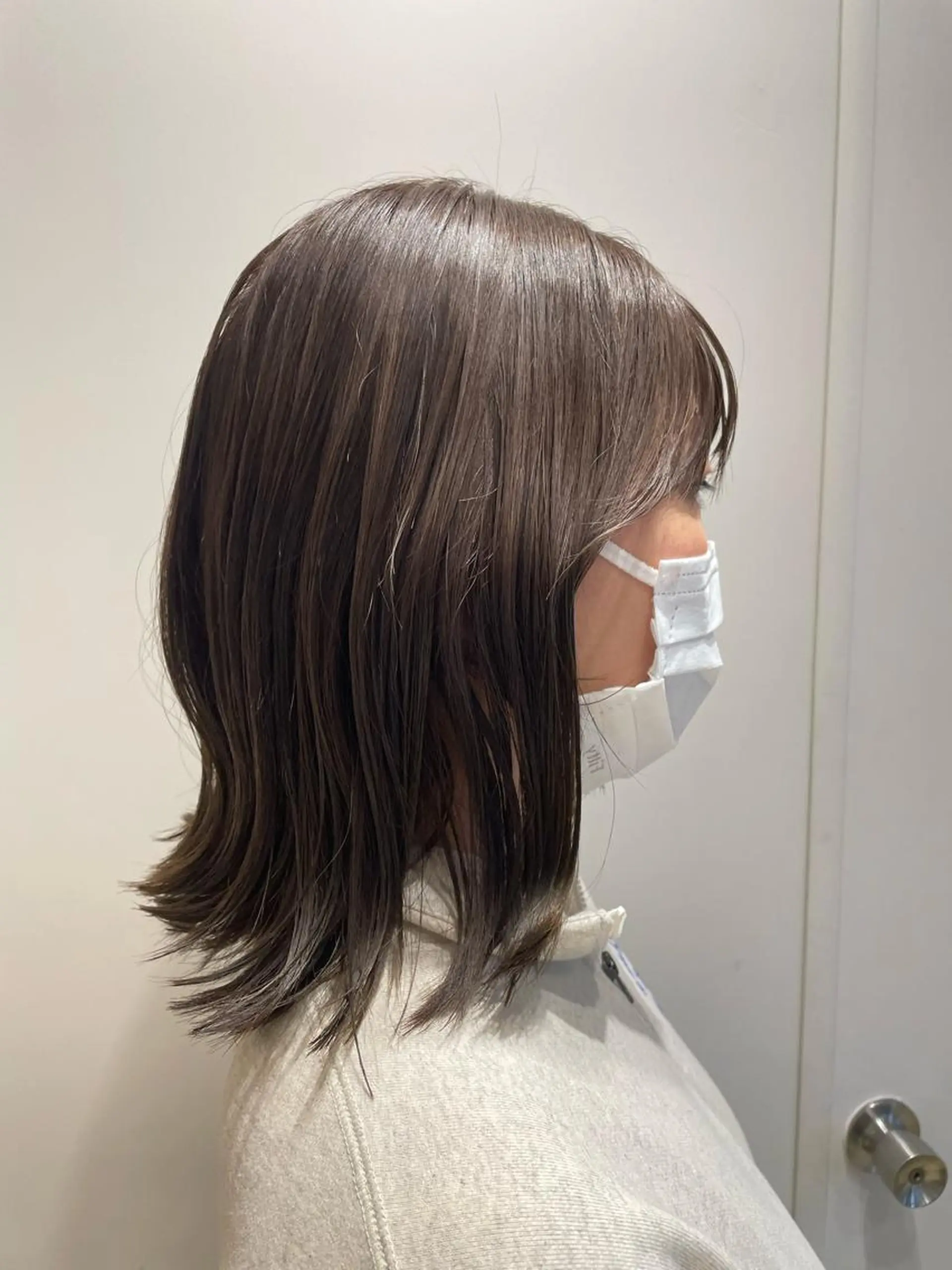 ミディアム カラー パーマ ヘアアレンジ メンズ キッズ ネイル マツエク・マツパ アイブロウ 新宿　副店長 新井彩斗のヘアスタイル