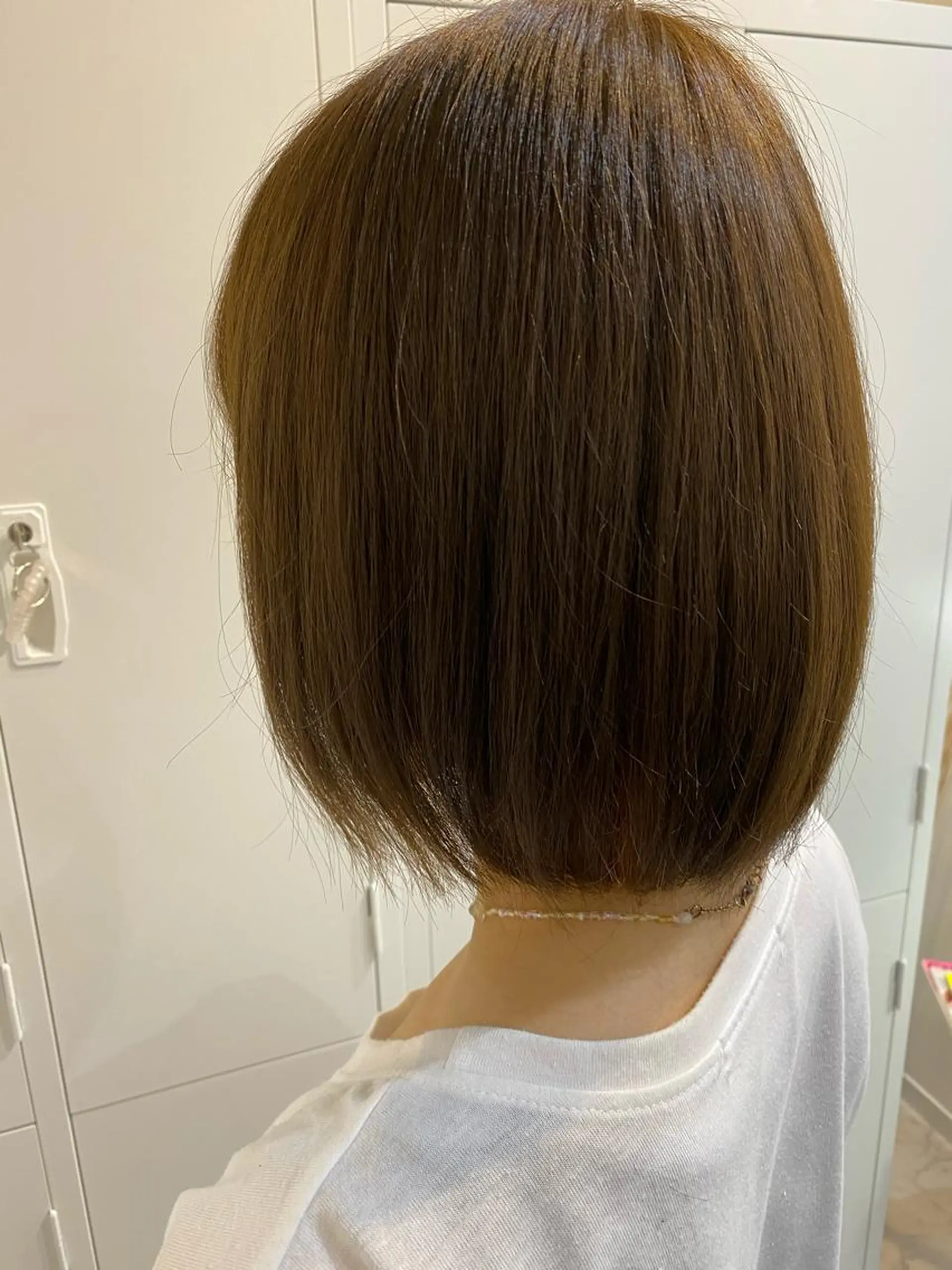 ショート カラー ベージュカラー ヘアカラー トリートメント 🎀暖色カラー🎀 おかだみほのヘアスタイル
