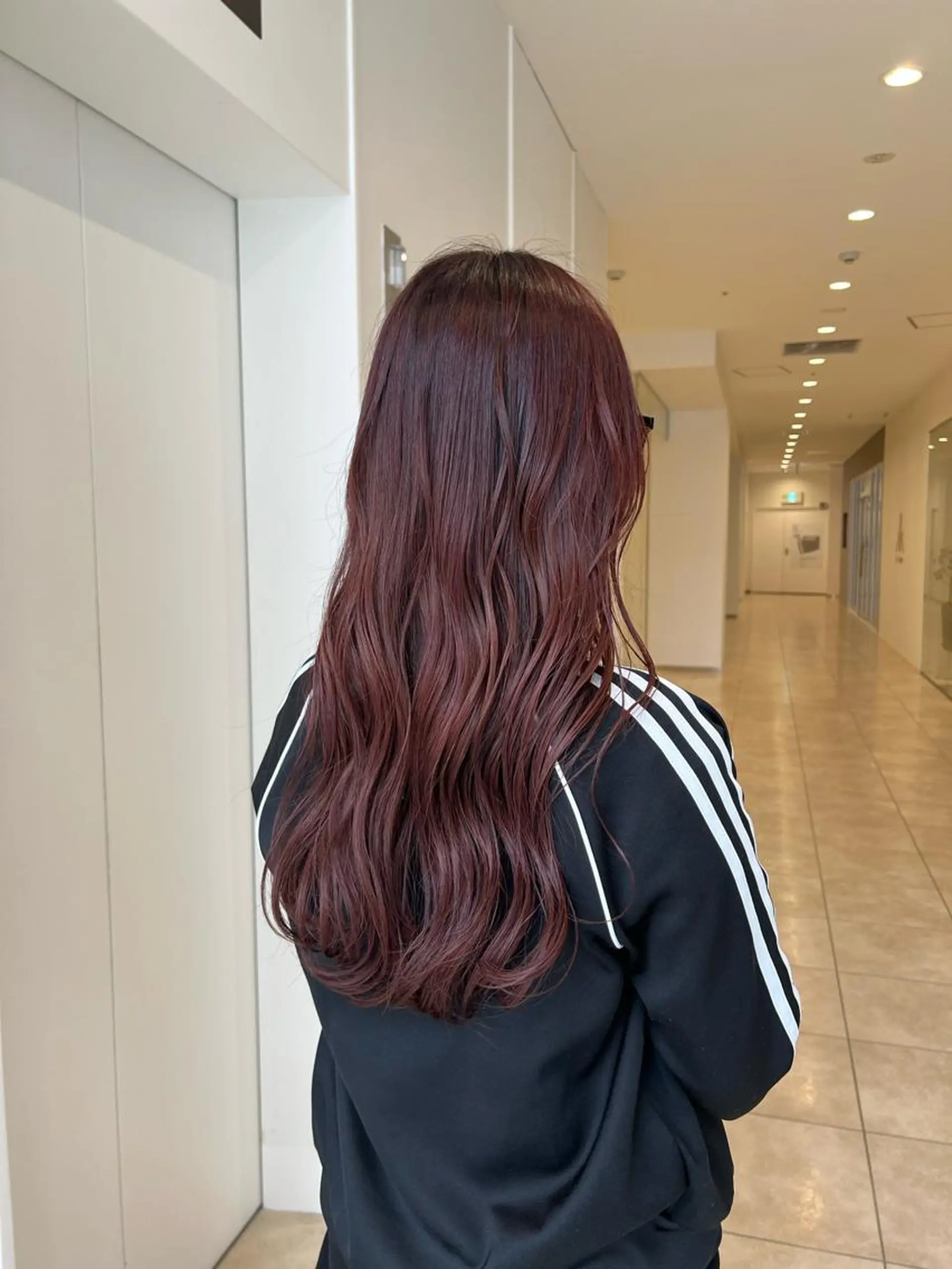 ロング カラー 透明感カラー レイヤーカット 似合わせカット 小顔カット 💎K-two名古屋 安田ちづる💎のヘアスタイル