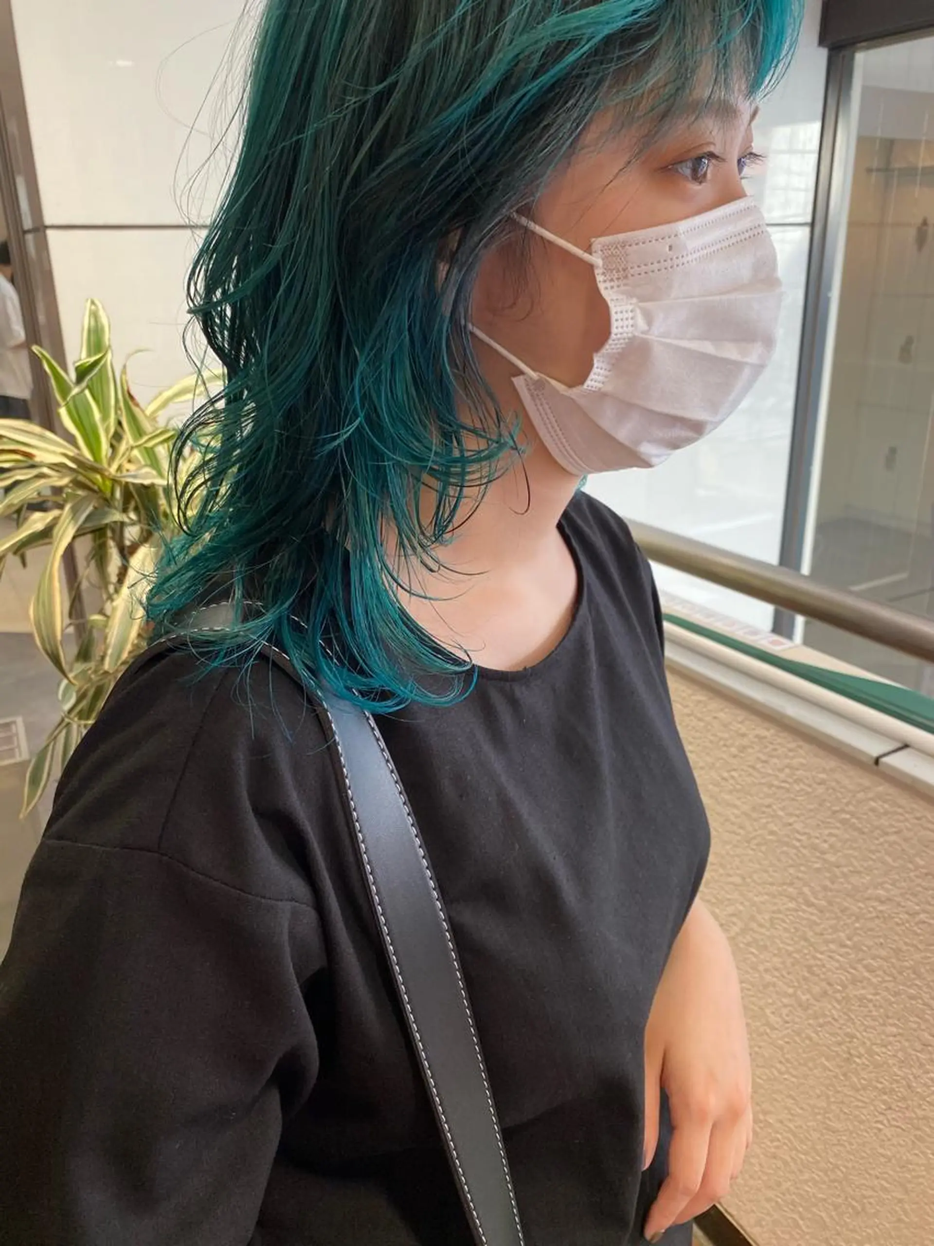 セミロング カラー レイヤー/ベージュ カラー/ハシモトのヘアスタイル