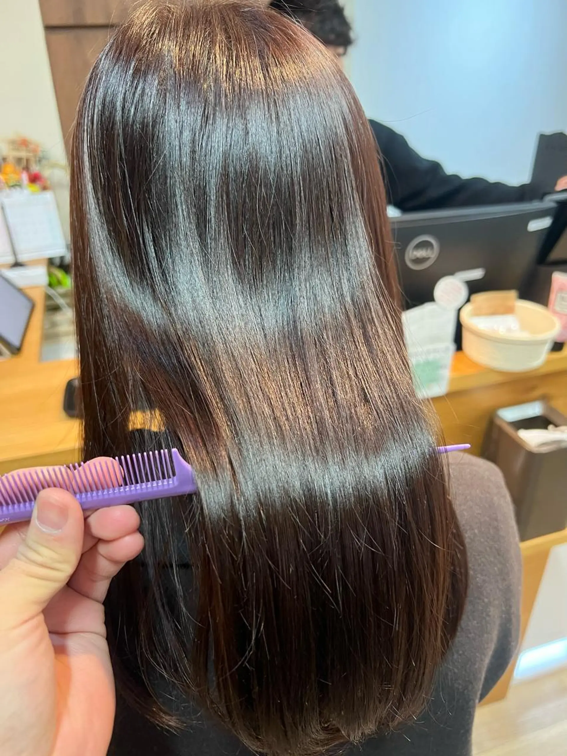 ロング カット ヘアカラー トリートメント SALOWIN上野店 yoshiのヘアスタイル